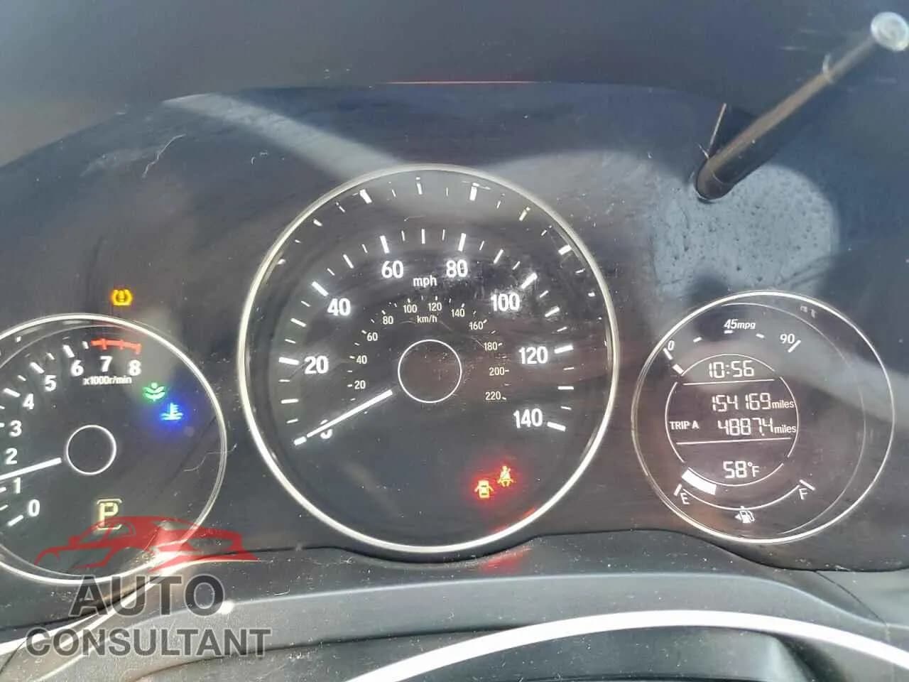 2016 HONDA HR-V Damaged VIN 3CZRU6H36GM763784 – trunk area 2016 HONDA HR-V Damaged VIN 3CZRU6H36GM763784 – trunk area