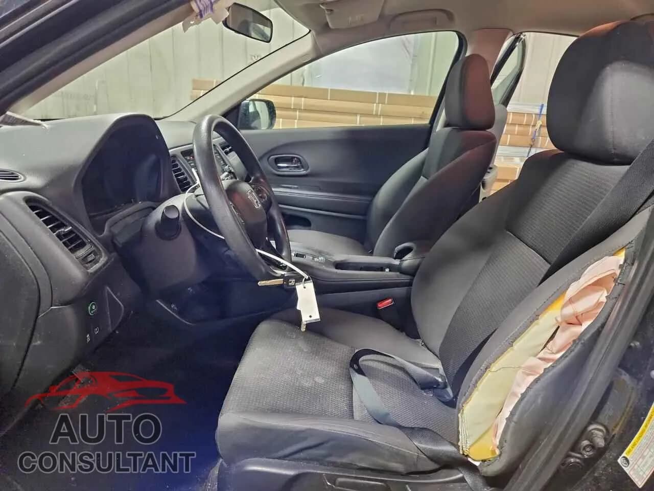 2019 HONDA HR-V Damaged VIN 3CZRU6H38KG725383 – exterior detail 2019 HONDA HR-V Damaged VIN 3CZRU6H38KG725383 – exterior detail