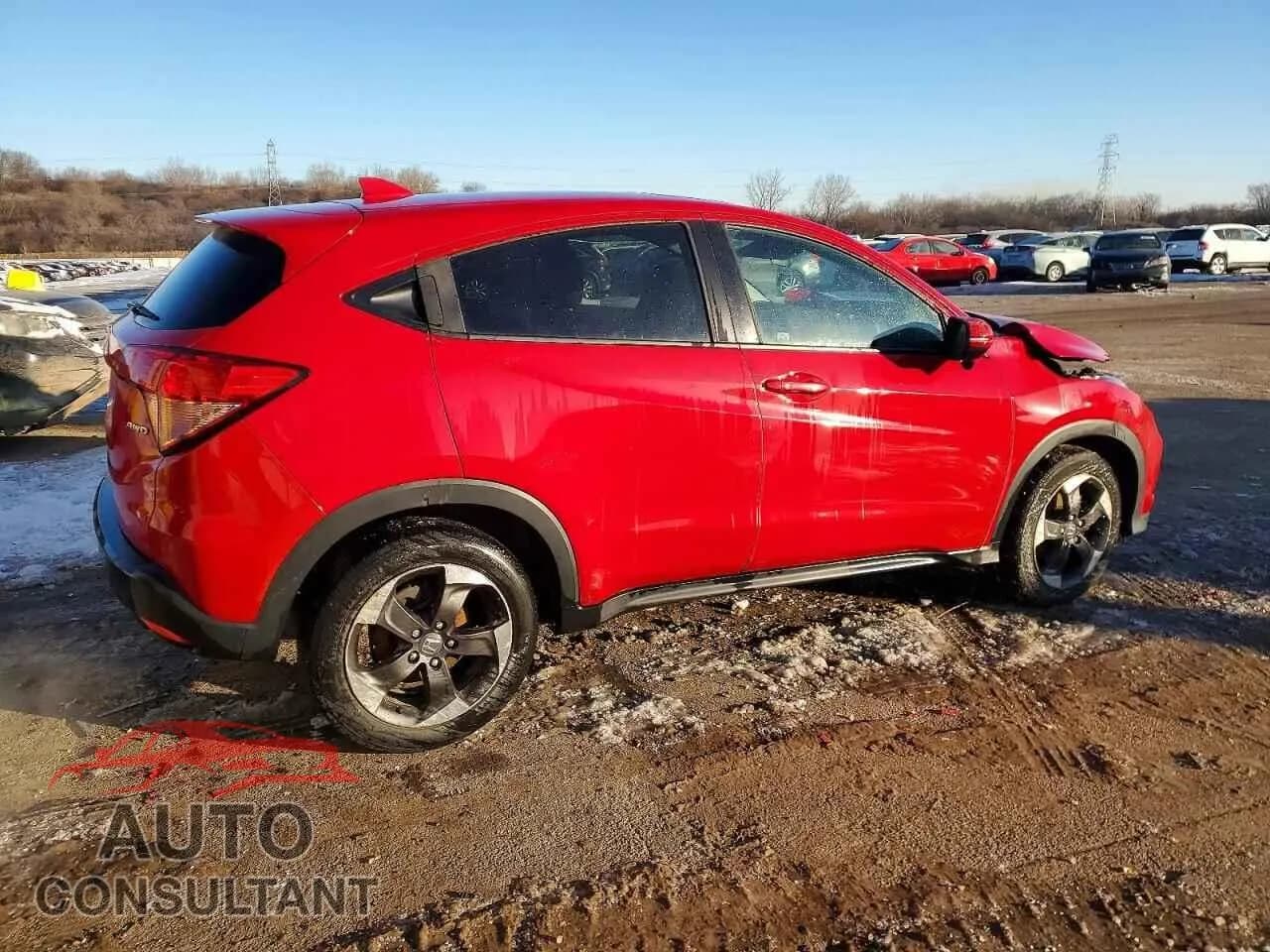 2018 HONDA HR-V Damaged VIN 3CZRU6H56JG728136 – side profile 2018 HONDA HR-V Damaged VIN 3CZRU6H56JG728136 – side profile