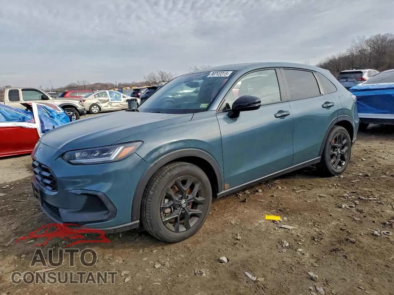 2024 HONDA HR-V Damaged VIN 3CZRZ2H57RM776333 – front exterior 2024 HONDA HR-V Damaged VIN 3CZRZ2H57RM776333 – front exterior