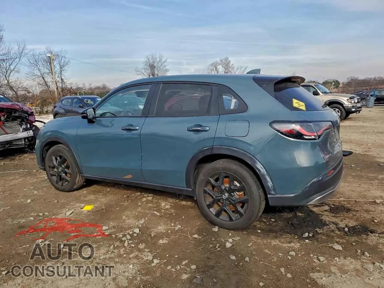 2024 HONDA HR-V Damaged VIN 3CZRZ2H57RM776333 – rear exterior 2024 HONDA HR-V Damaged VIN 3CZRZ2H57RM776333 – rear exterior