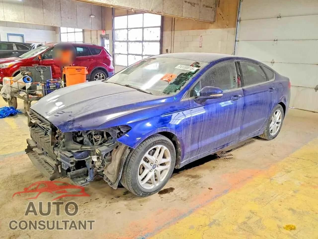 2016 FORD FUSION Damaged VIN 3FA6P0H78GR267197 – front exterior 2016 FORD FUSION Damaged VIN 3FA6P0H78GR267197 – front exterior