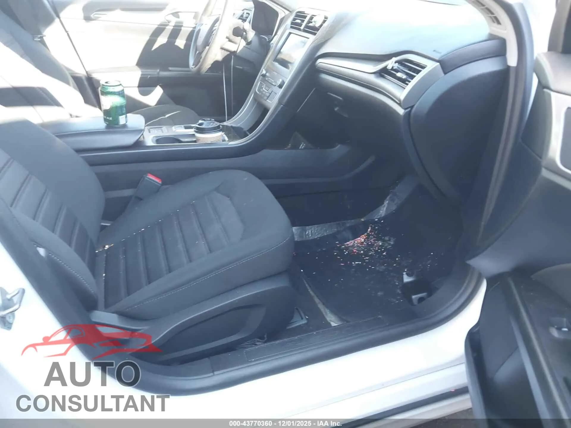 2020 FORD FUSION Damaged VIN 3FA6P0HD9LR143584 – interior seats 2020 FORD FUSION Damaged VIN 3FA6P0HD9LR143584 – interior seats