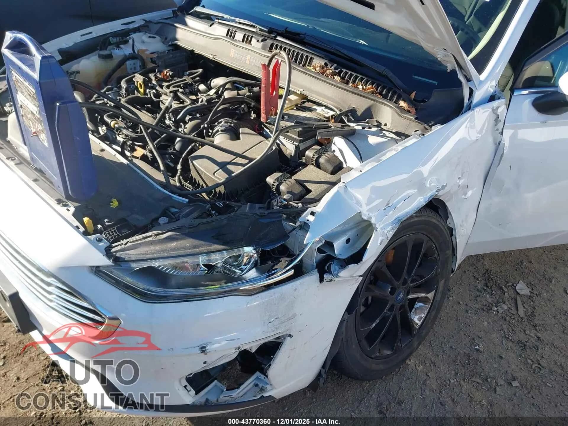 2020 FORD FUSION Damaged VIN 3FA6P0HD9LR143584 – engine bay 2020 FORD FUSION Damaged VIN 3FA6P0HD9LR143584 – engine bay