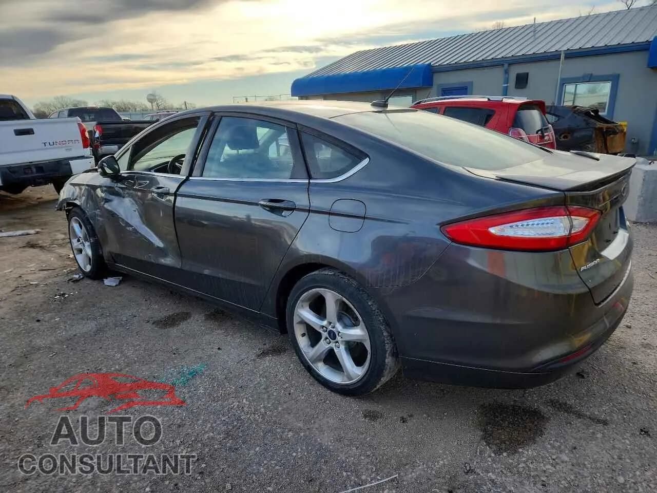 2016 FORD FUSION Damaged VIN 3FA6P0HDXGR360597 – rear exterior 2016 FORD FUSION Damaged VIN 3FA6P0HDXGR360597 – rear exterior