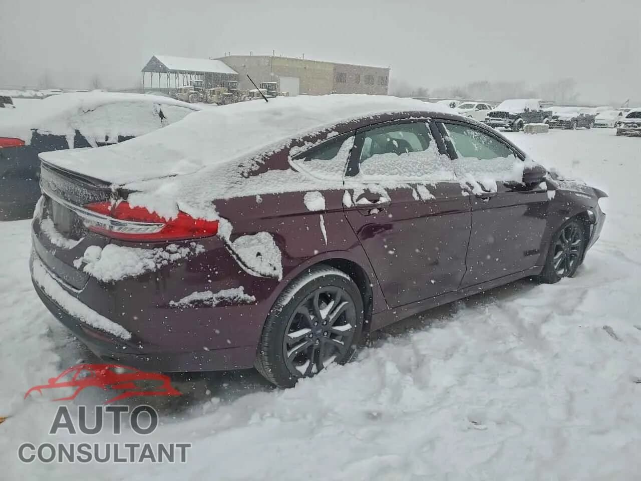 2018 FORD FUSION Damaged VIN 3FA6P0HDXJR238653 – side profile 2018 FORD FUSION Damaged VIN 3FA6P0HDXJR238653 – side profile