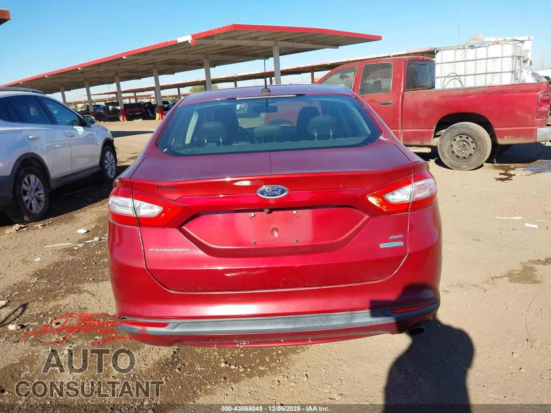 2013 FORD FUSION Damaged VIN 3FA6P0HRXDR359859 – photo 16 2013 FORD FUSION Damaged VIN 3FA6P0HRXDR359859 – photo 16