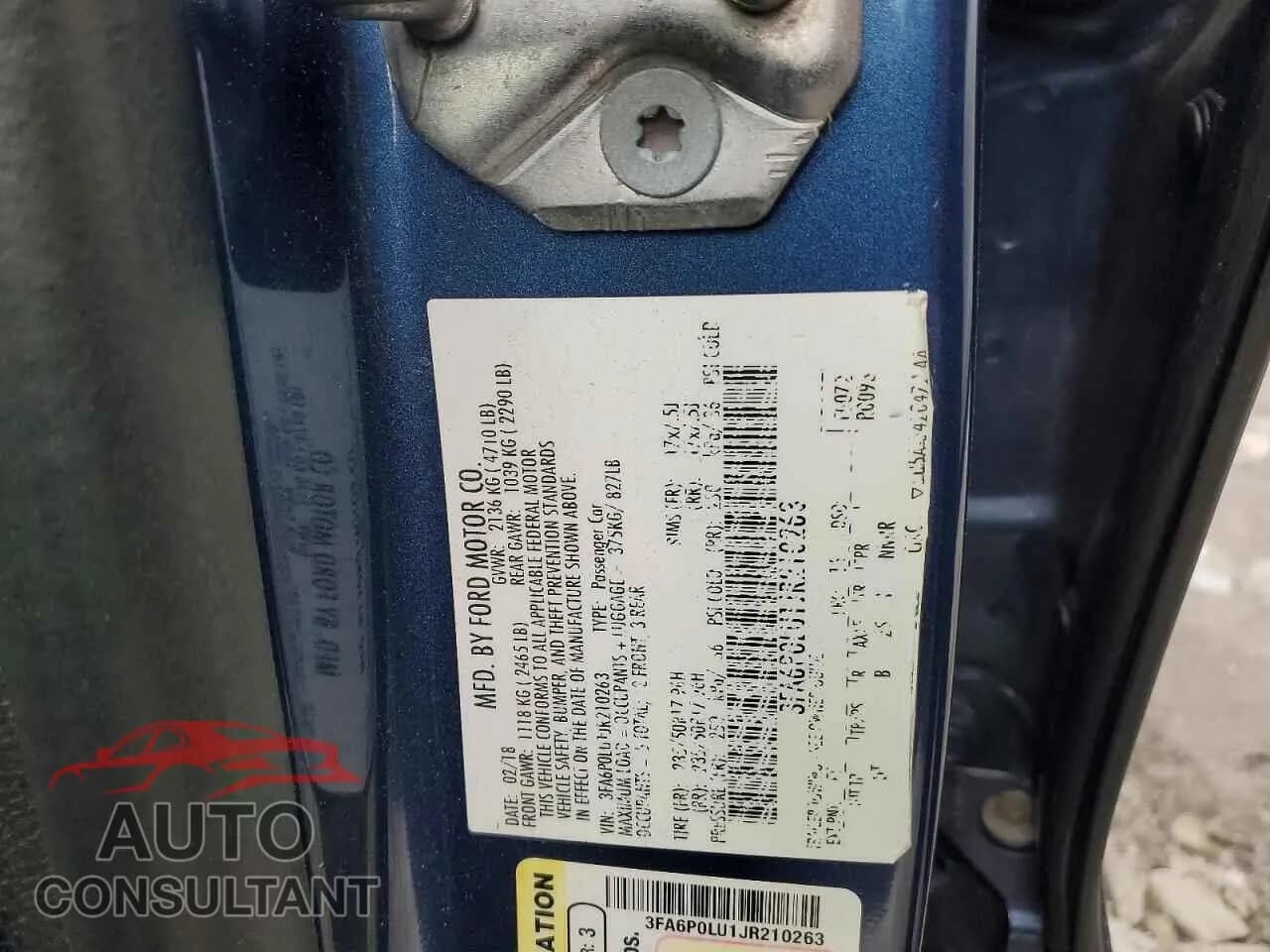 2018 FORD FUSION Used VIN 3FA6P0LU1JR210263 – photo 12 2018 FORD FUSION Used VIN 3FA6P0LU1JR210263 – photo 12