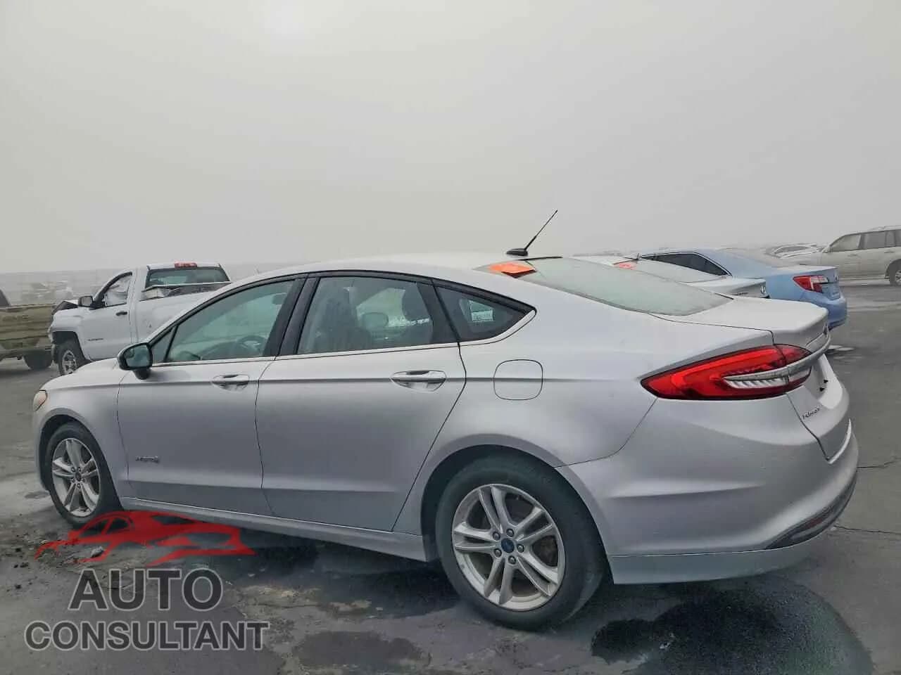 2018 FORD FUSION Damaged VIN 3FA6P0LU6JR133311 – rear exterior 2018 FORD FUSION Damaged VIN 3FA6P0LU6JR133311 – rear exterior