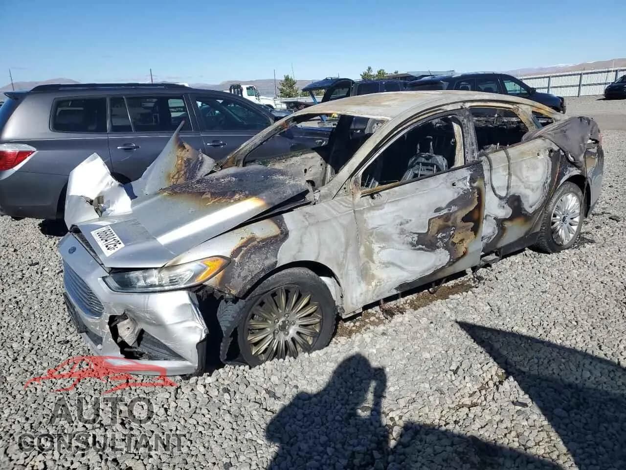 2014 FORD FUSION Damaged VIN 3FA6P0UU5ER279736 – front exterior 2014 FORD FUSION Damaged VIN 3FA6P0UU5ER279736 – front exterior