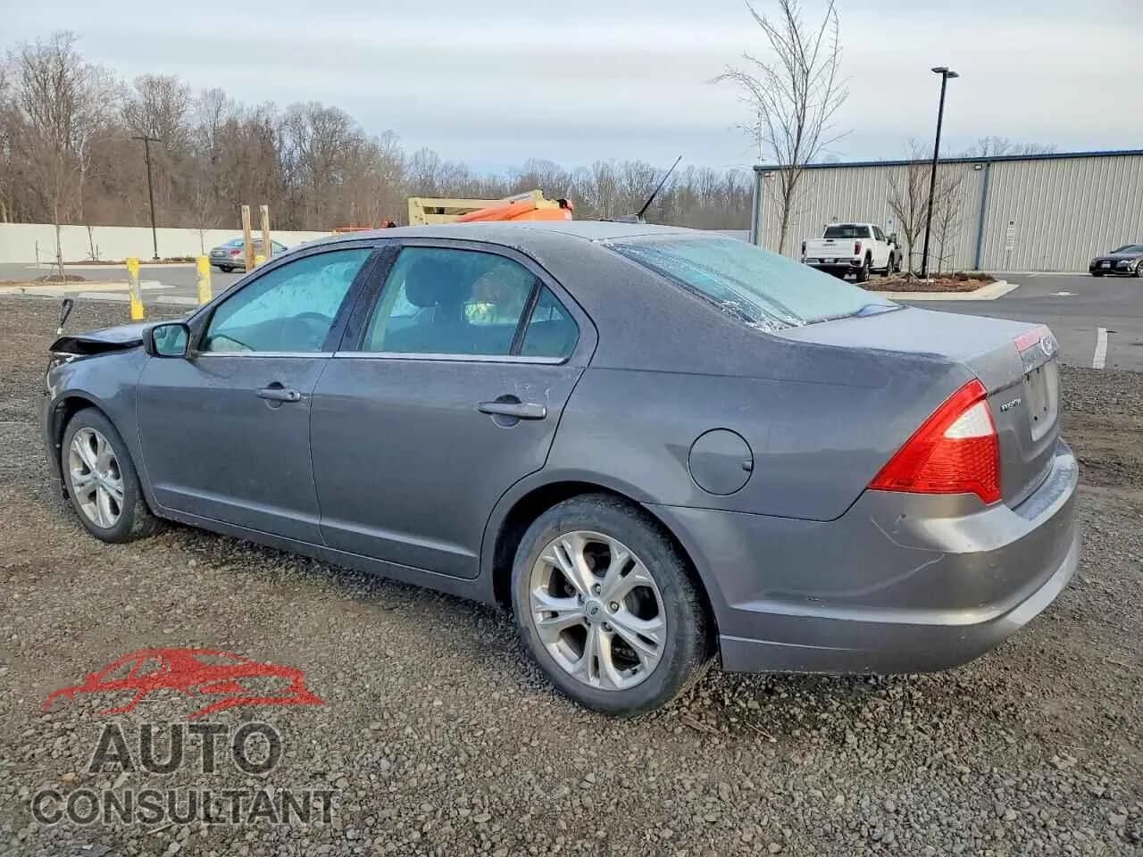 2012 FORD FUSION Damaged VIN 3FAHP0HA3CR335811 – rear exterior 2012 FORD FUSION Damaged VIN 3FAHP0HA3CR335811 – rear exterior