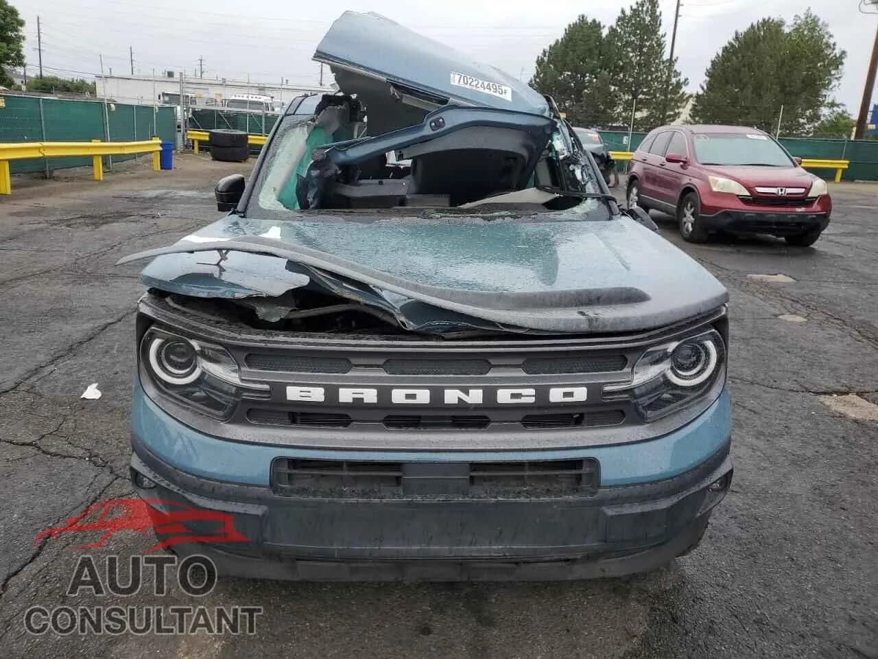 2022 FORD BRONCO Damaged VIN 3FMCR9B64NRD35452 – interior seats 2022 FORD BRONCO Damaged VIN 3FMCR9B64NRD35452 – interior seats