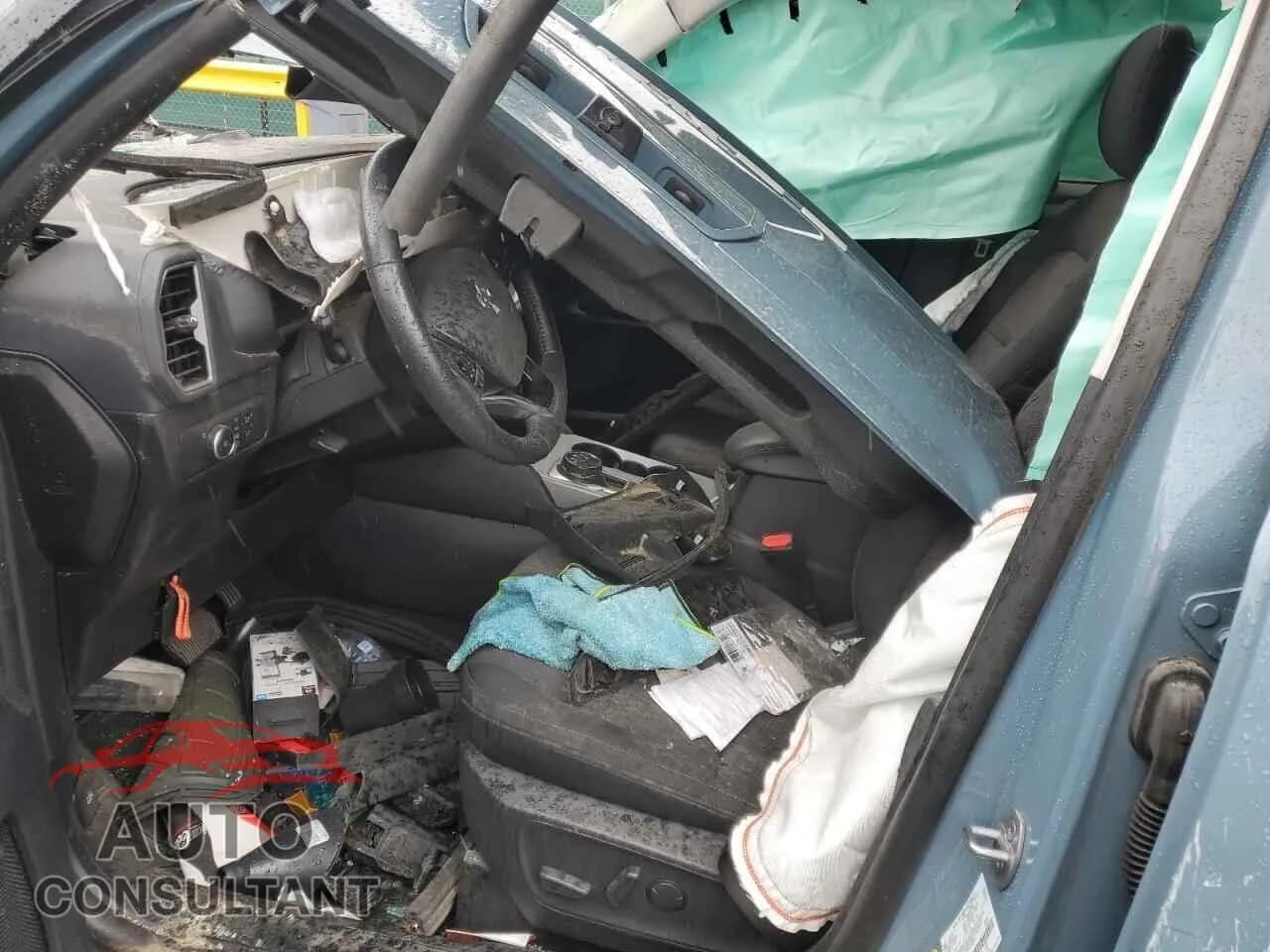 2022 FORD BRONCO Damaged VIN 3FMCR9B64NRD35452 – exterior detail 2022 FORD BRONCO Damaged VIN 3FMCR9B64NRD35452 – exterior detail