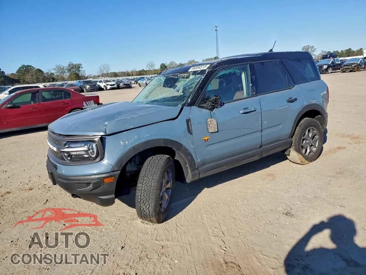 2024 FORD BRONCO Damaged VIN 3FMCR9D9XRRF55546 – front exterior 2024 FORD BRONCO Damaged VIN 3FMCR9D9XRRF55546 – front exterior