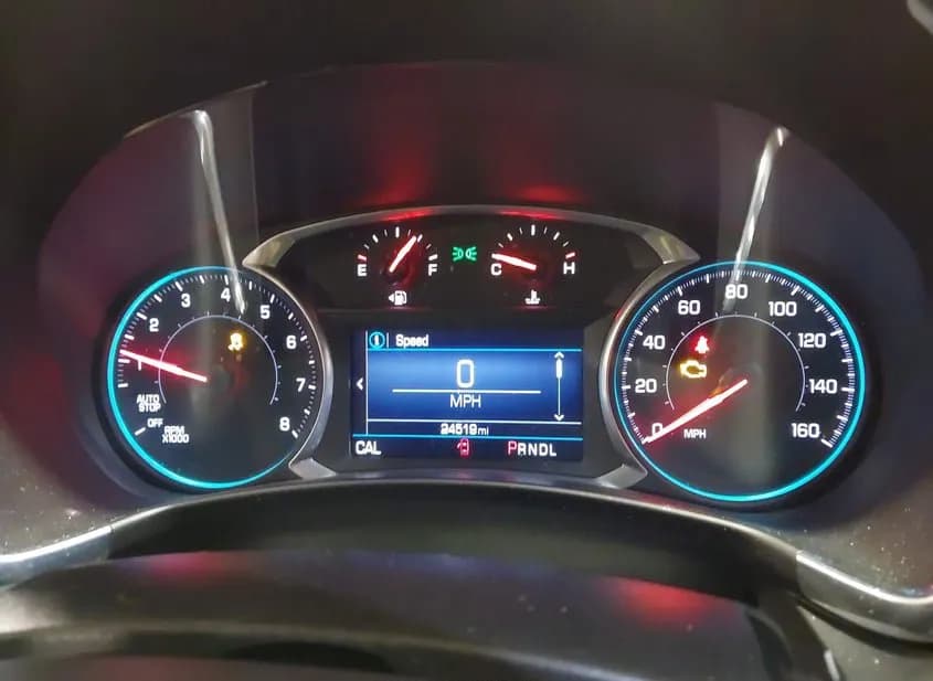 2020 CHEVROLET EQUINOX Used VIN 3GNAXJEV0LS653314 – dashboard 2020 CHEVROLET EQUINOX Used VIN 3GNAXJEV0LS653314 – dashboard