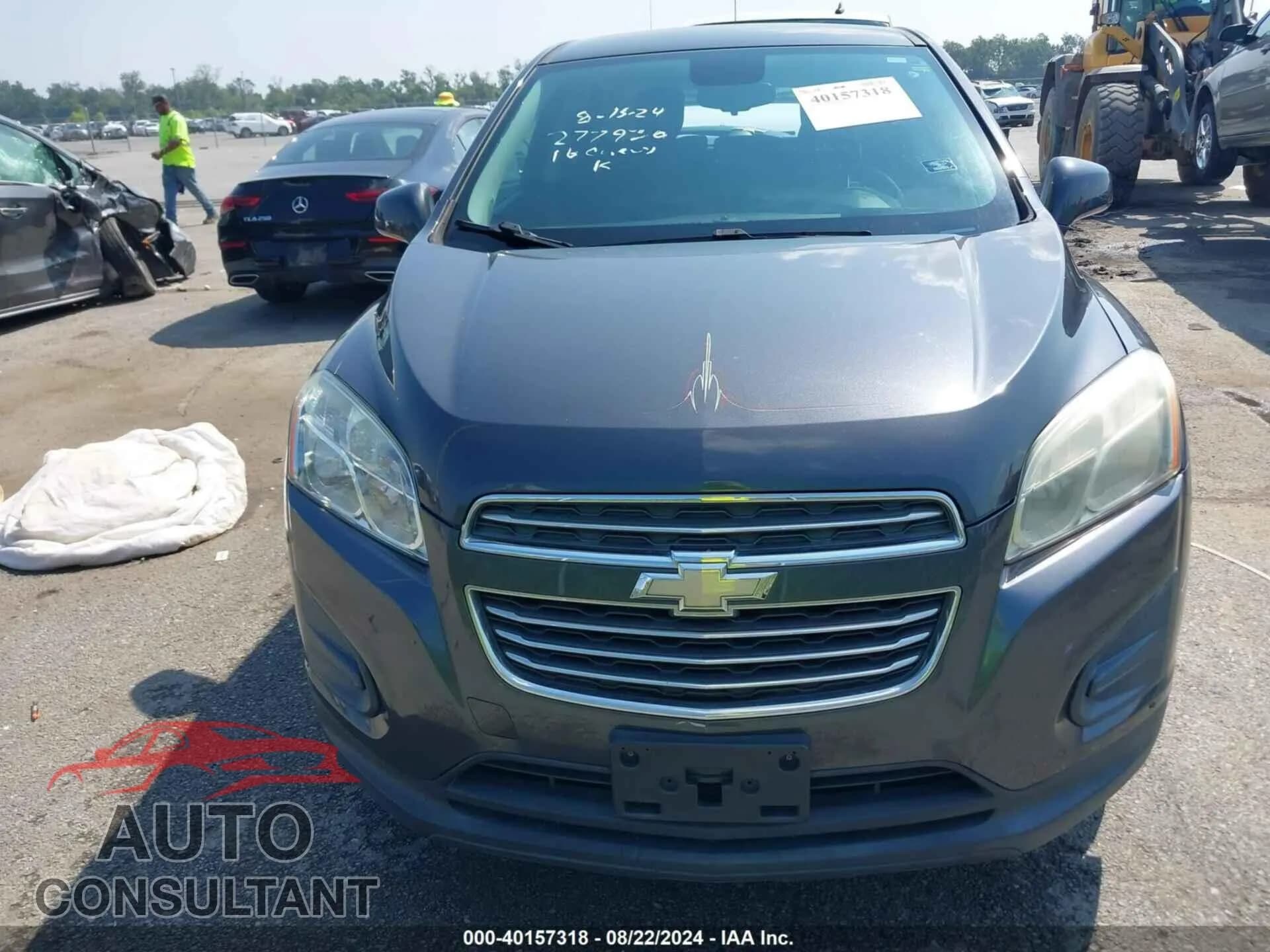 2016 CHEVROLET TRAX Damaged VIN 3GNCJKSB1GL277930 – photo 12 2016 CHEVROLET TRAX Damaged VIN 3GNCJKSB1GL277930 – photo 12