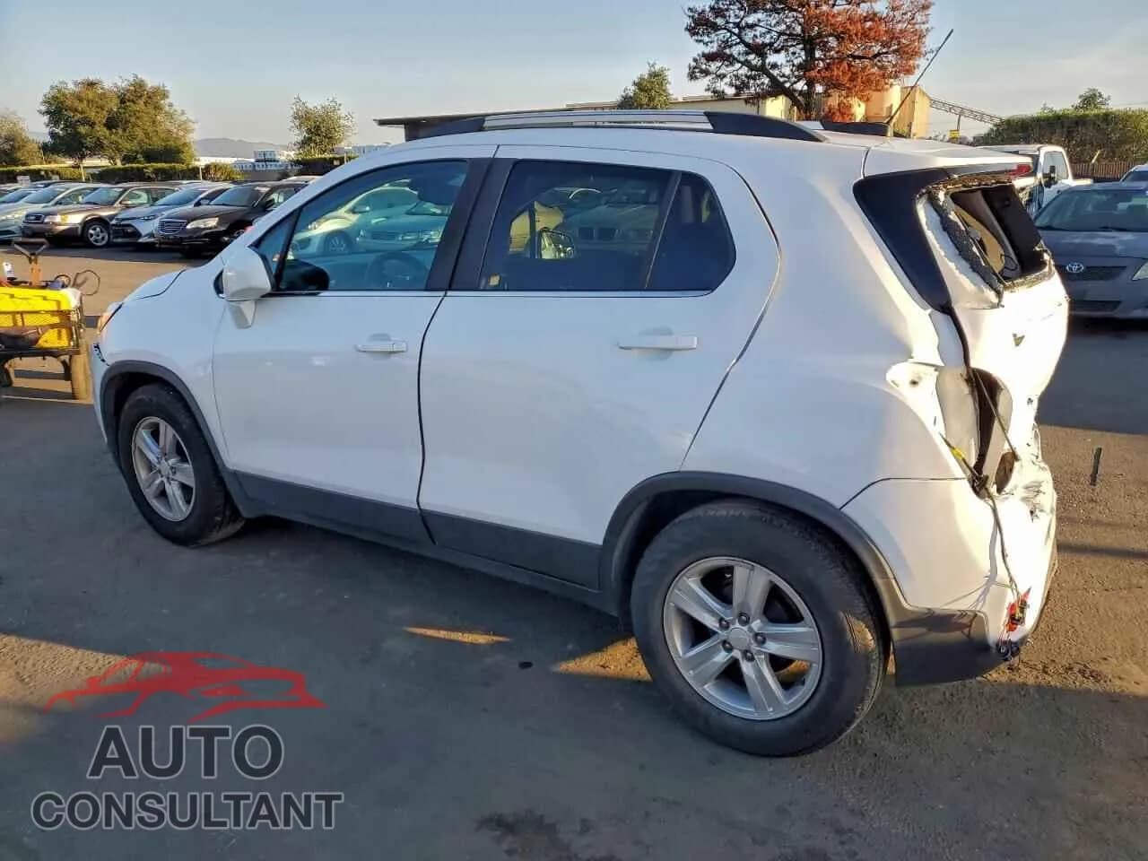2020 CHEVROLET TRAX Damaged VIN 3GNCJLSB9LL210542 – rear exterior 2020 CHEVROLET TRAX Damaged VIN 3GNCJLSB9LL210542 – rear exterior