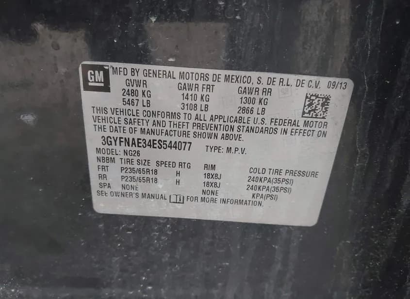 2014 CADILLAC SRX Used VIN 3GYFNAE34ES544077 – photo 13 2014 CADILLAC SRX Used VIN 3GYFNAE34ES544077 – photo 13