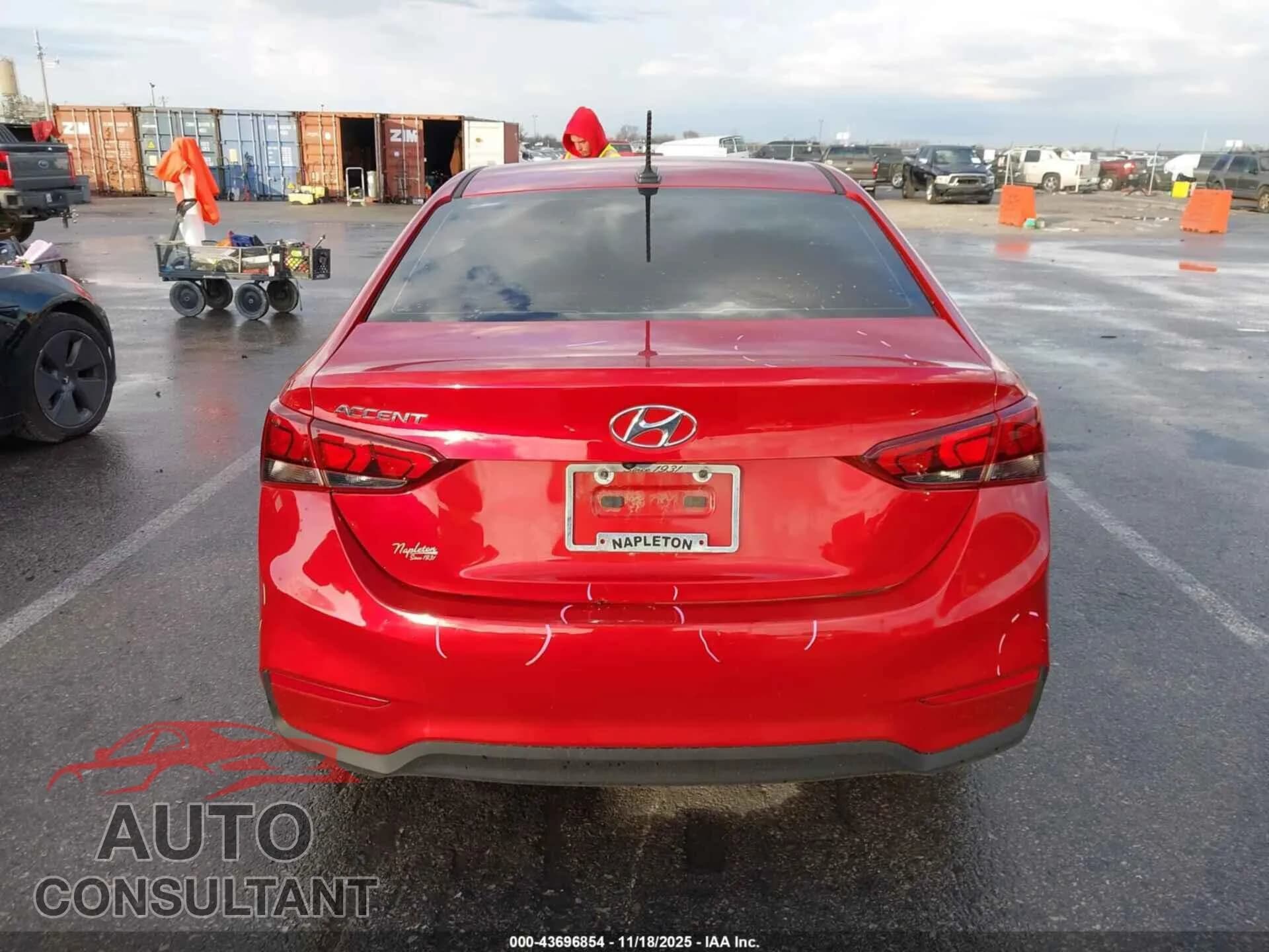 2020 HYUNDAI ACCENT Damaged VIN 3KPC24A61LE121438 – photo 16 2020 HYUNDAI ACCENT Damaged VIN 3KPC24A61LE121438 – photo 16