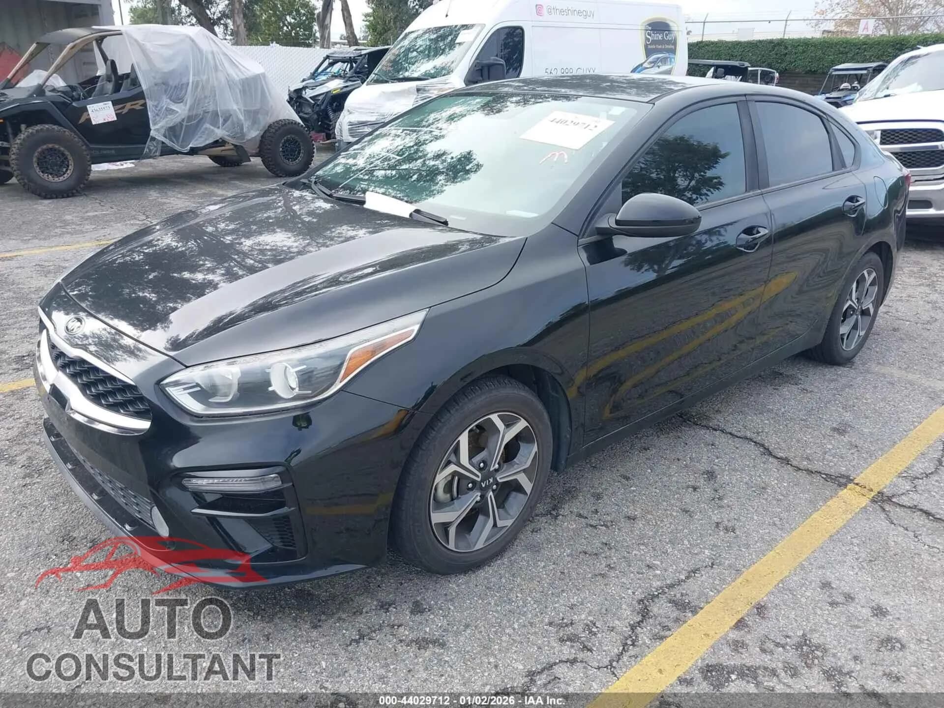 2019 KIA FORTE Damaged VIN 3KPF24AD5KE092746 – rear exterior 2019 KIA FORTE Damaged VIN 3KPF24AD5KE092746 – rear exterior