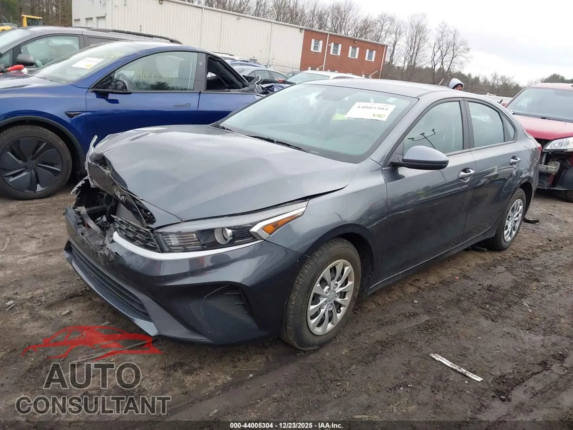 2022 KIA FORTE Damaged VIN 3KPF24ADXNE451593 – rear exterior 2022 KIA FORTE Damaged VIN 3KPF24ADXNE451593 – rear exterior