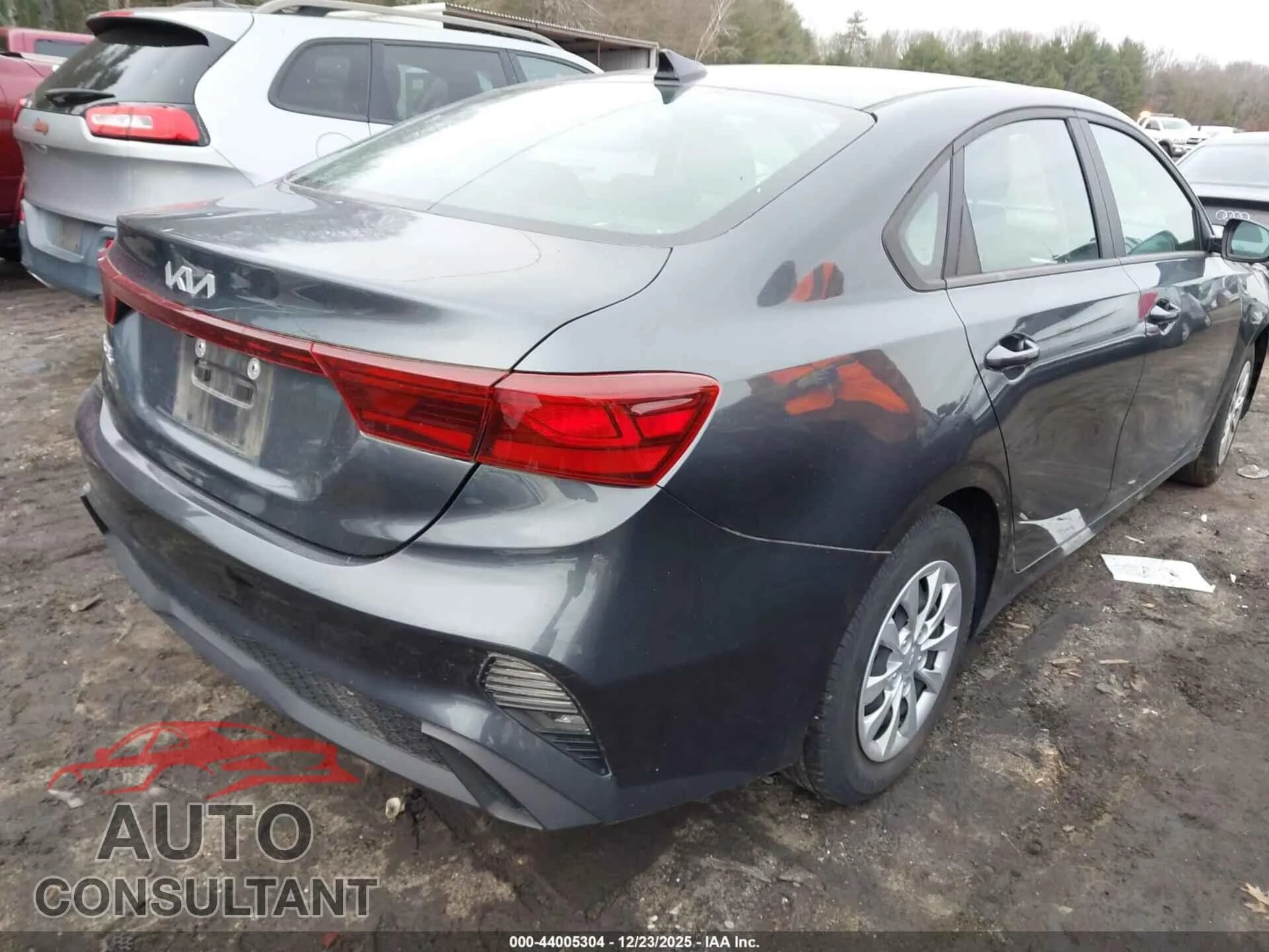2022 KIA FORTE Damaged VIN 3KPF24ADXNE451593 – dashboard 2022 KIA FORTE Damaged VIN 3KPF24ADXNE451593 – dashboard