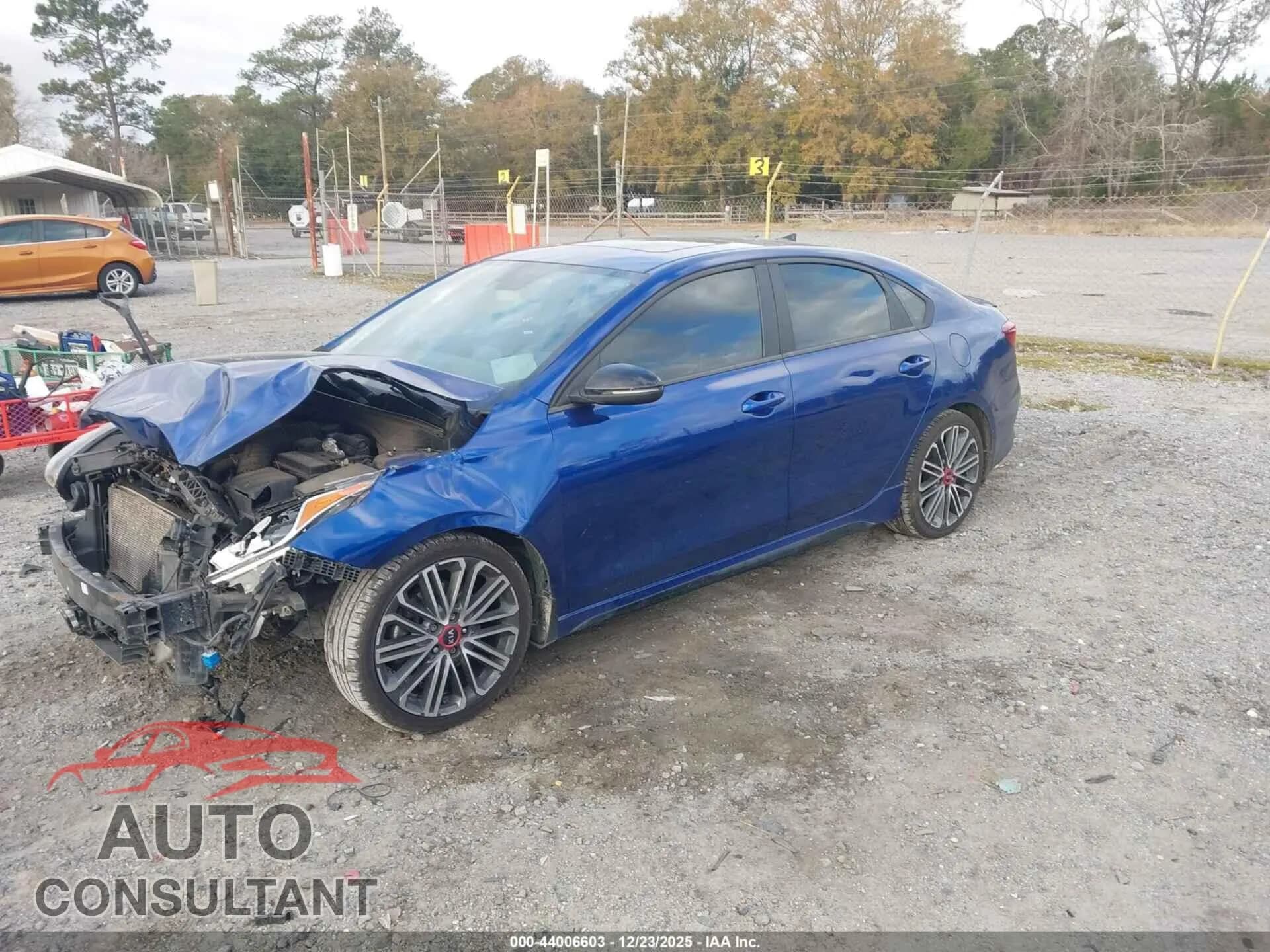 2021 KIA FORTE Damaged VIN 3KPF44AC0ME366357 – rear exterior 2021 KIA FORTE Damaged VIN 3KPF44AC0ME366357 – rear exterior
