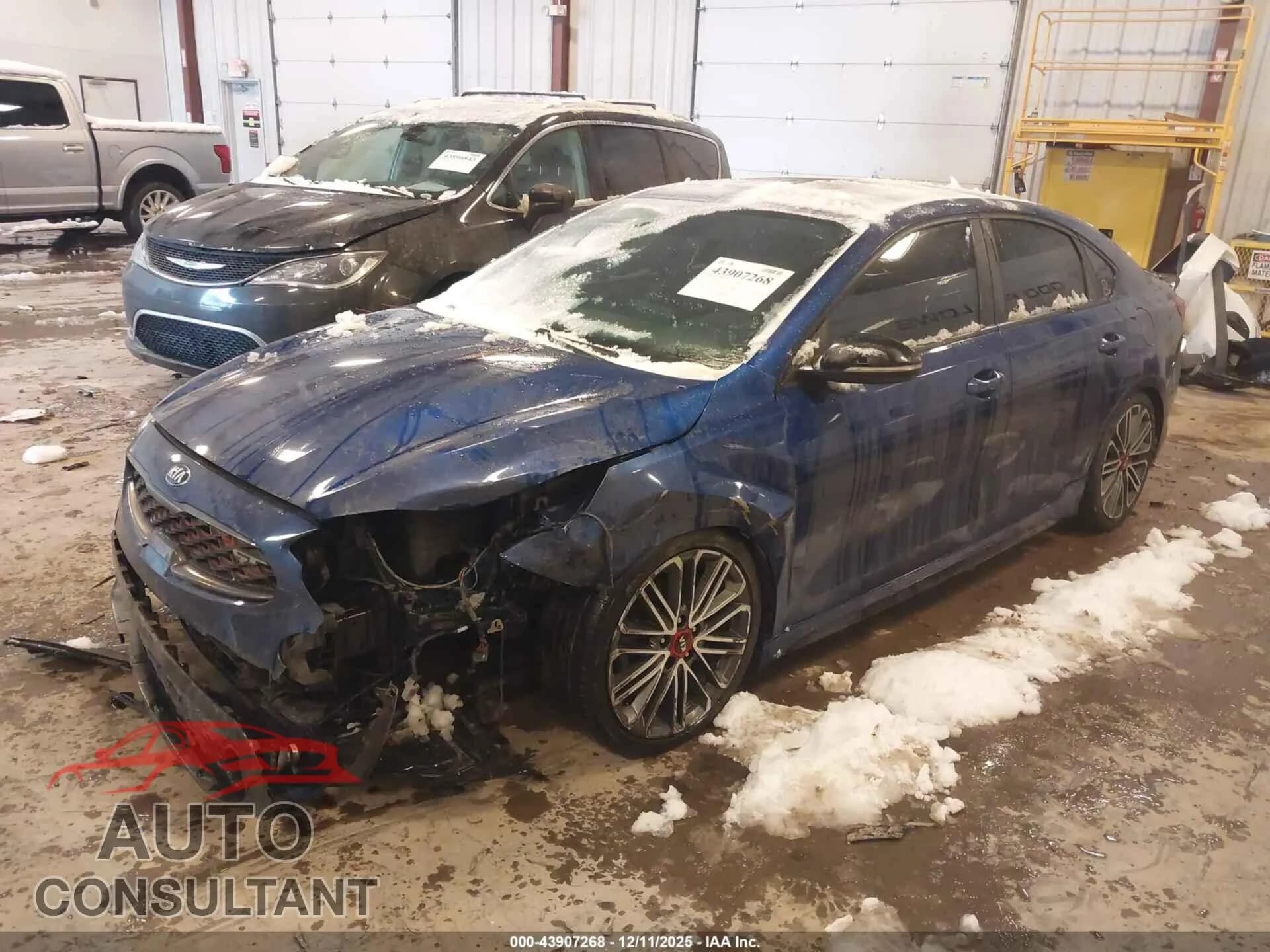 2020 KIA FORTE Damaged VIN 3KPF44AC4LE226679 – rear exterior 2020 KIA FORTE Damaged VIN 3KPF44AC4LE226679 – rear exterior