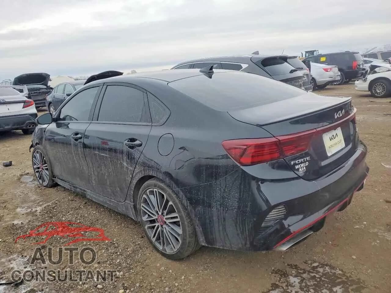 2024 KIA FORTE Damaged VIN 3KPF44AC9RE827174 – rear exterior 2024 KIA FORTE Damaged VIN 3KPF44AC9RE827174 – rear exterior