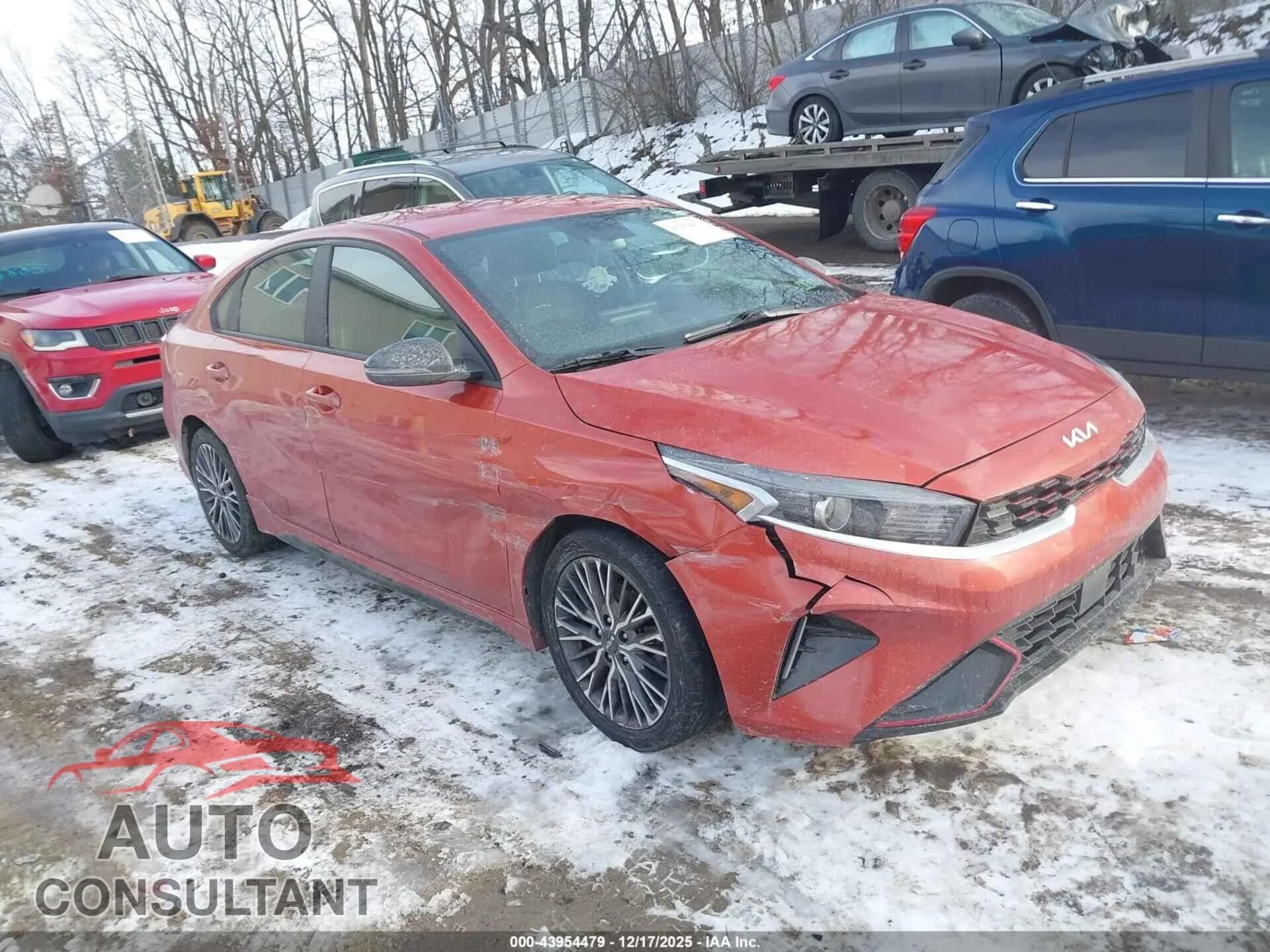 2023 KIA FORTE Damaged VIN 3KPF54AD3PE513765 – front exterior 2023 KIA FORTE Damaged VIN 3KPF54AD3PE513765 – front exterior