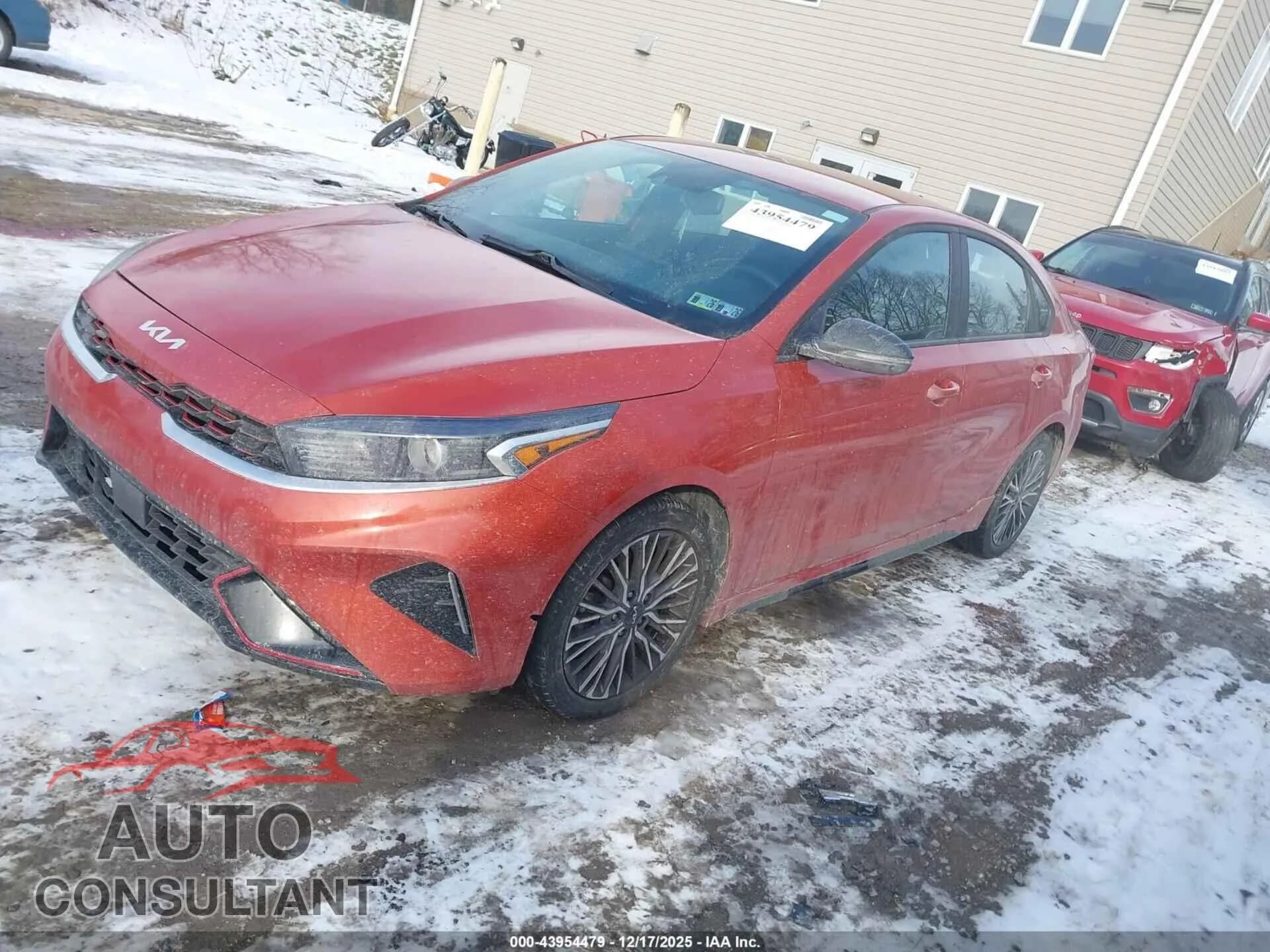 2023 KIA FORTE Damaged VIN 3KPF54AD3PE513765 – rear exterior 2023 KIA FORTE Damaged VIN 3KPF54AD3PE513765 – rear exterior