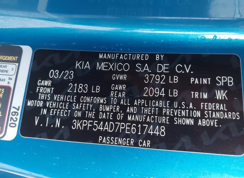 2023 KIA Forte Used VIN 3KPF54AD7PE617448 – photo 16 2023 KIA Forte Used VIN 3KPF54AD7PE617448 – photo 16
