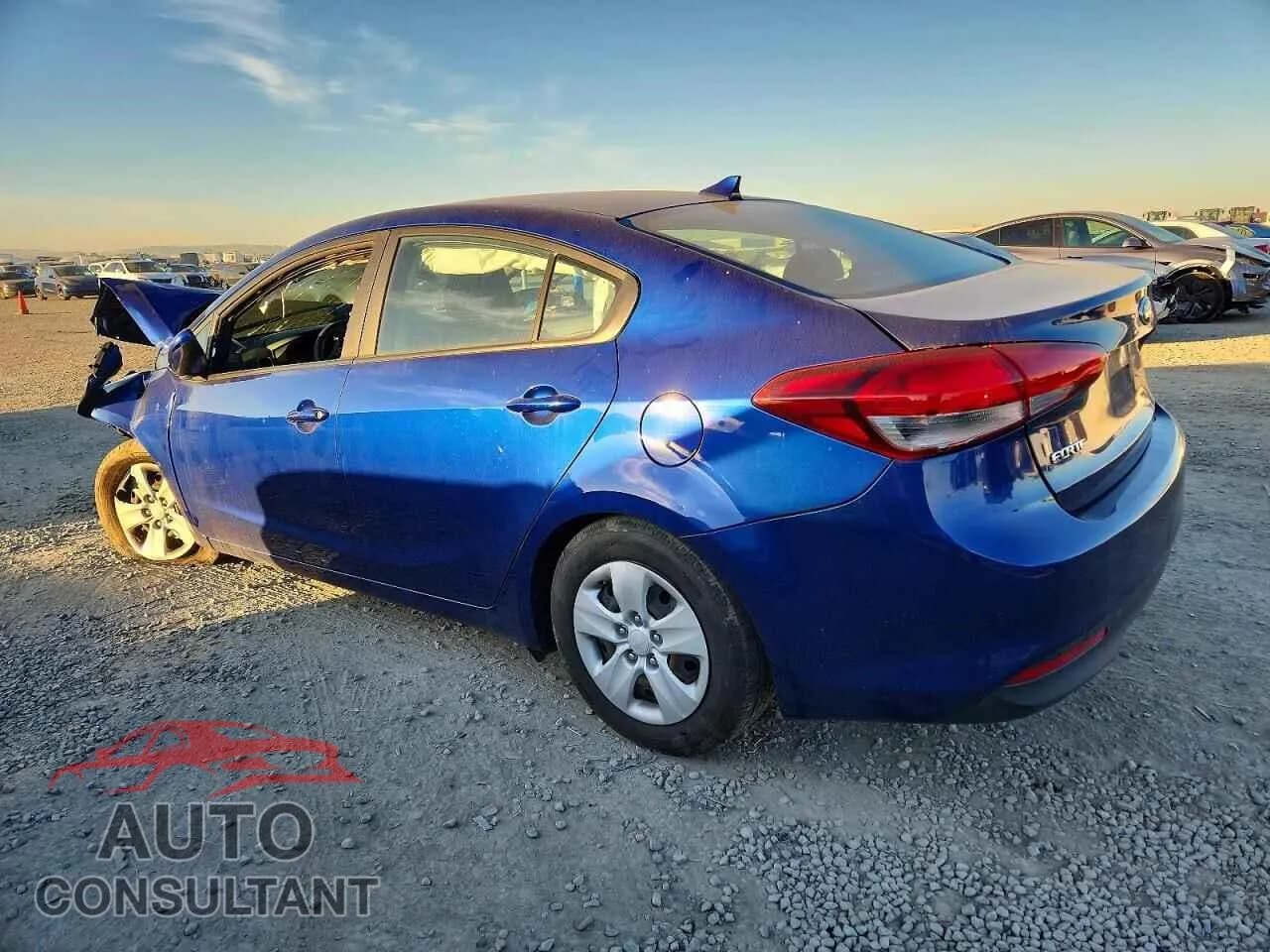 2017 KIA FORTE Damaged VIN 3KPFL4A72HE106943 – rear exterior 2017 KIA FORTE Damaged VIN 3KPFL4A72HE106943 – rear exterior