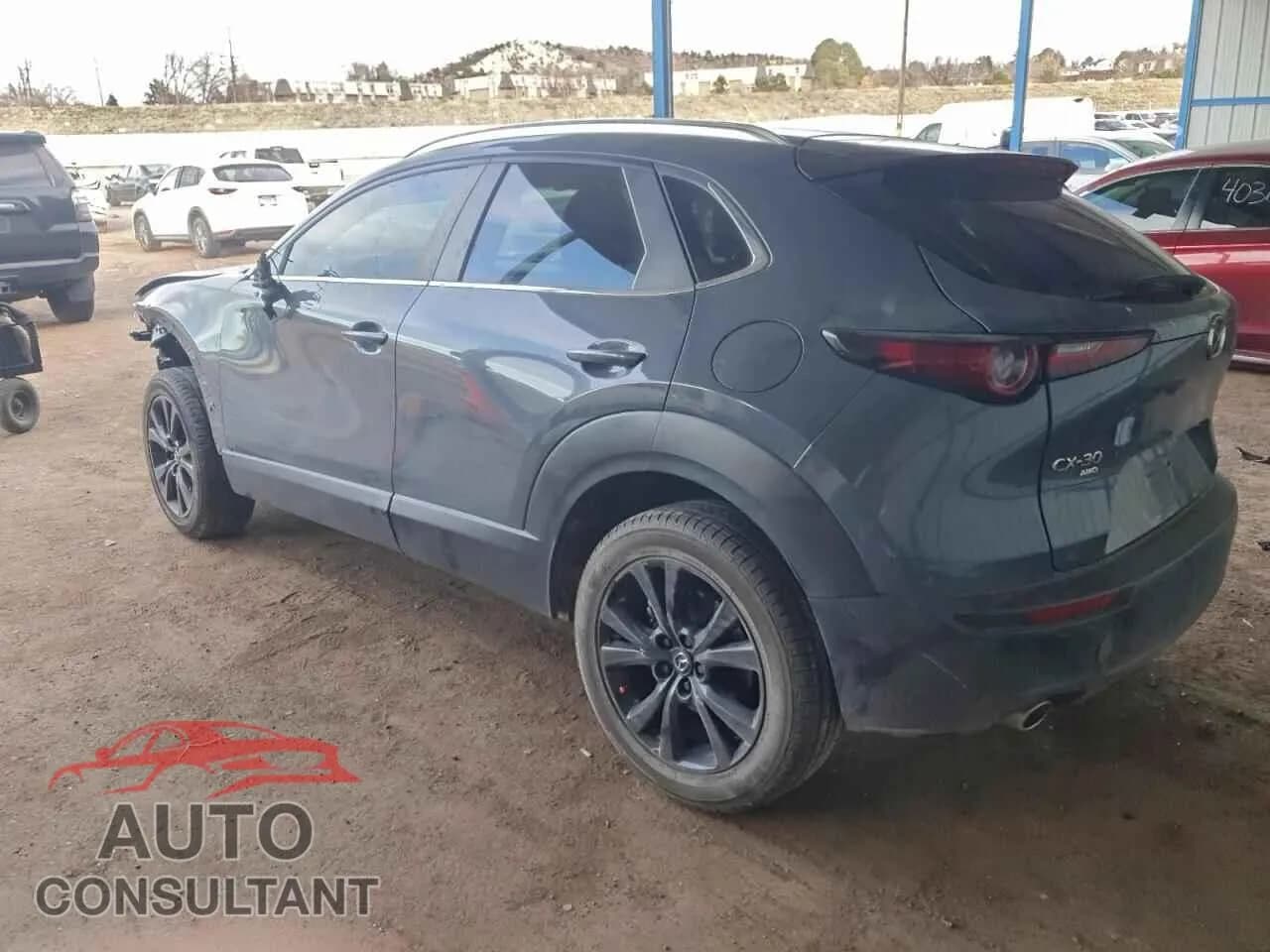 2022 MAZDA CX30 Damaged VIN 3MVDMBCL4NM446680 – rear exterior 2022 MAZDA CX30 Damaged VIN 3MVDMBCL4NM446680 – rear exterior