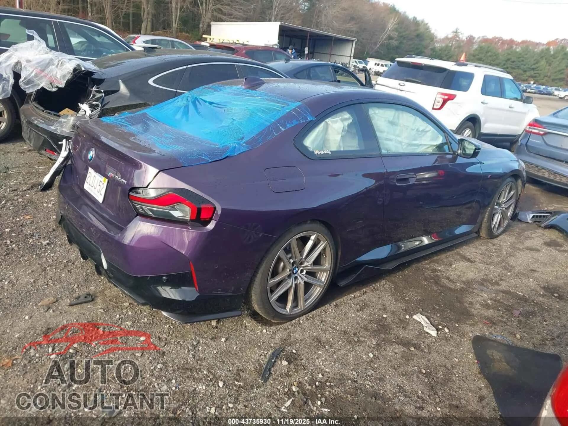 2022 BMW M240 Damaged VIN 3MW53CM05N8C18017 – dashboard 2022 BMW M240 Damaged VIN 3MW53CM05N8C18017 – dashboard