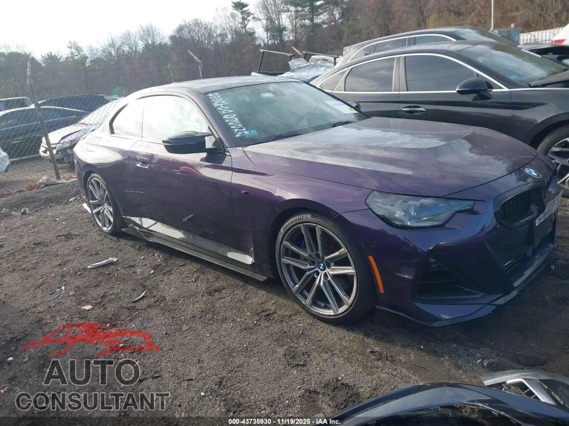 2022 BMW M240 Damaged VIN 3MW53CM05N8C18017 – photo 13 2022 BMW M240 Damaged VIN 3MW53CM05N8C18017 – photo 13