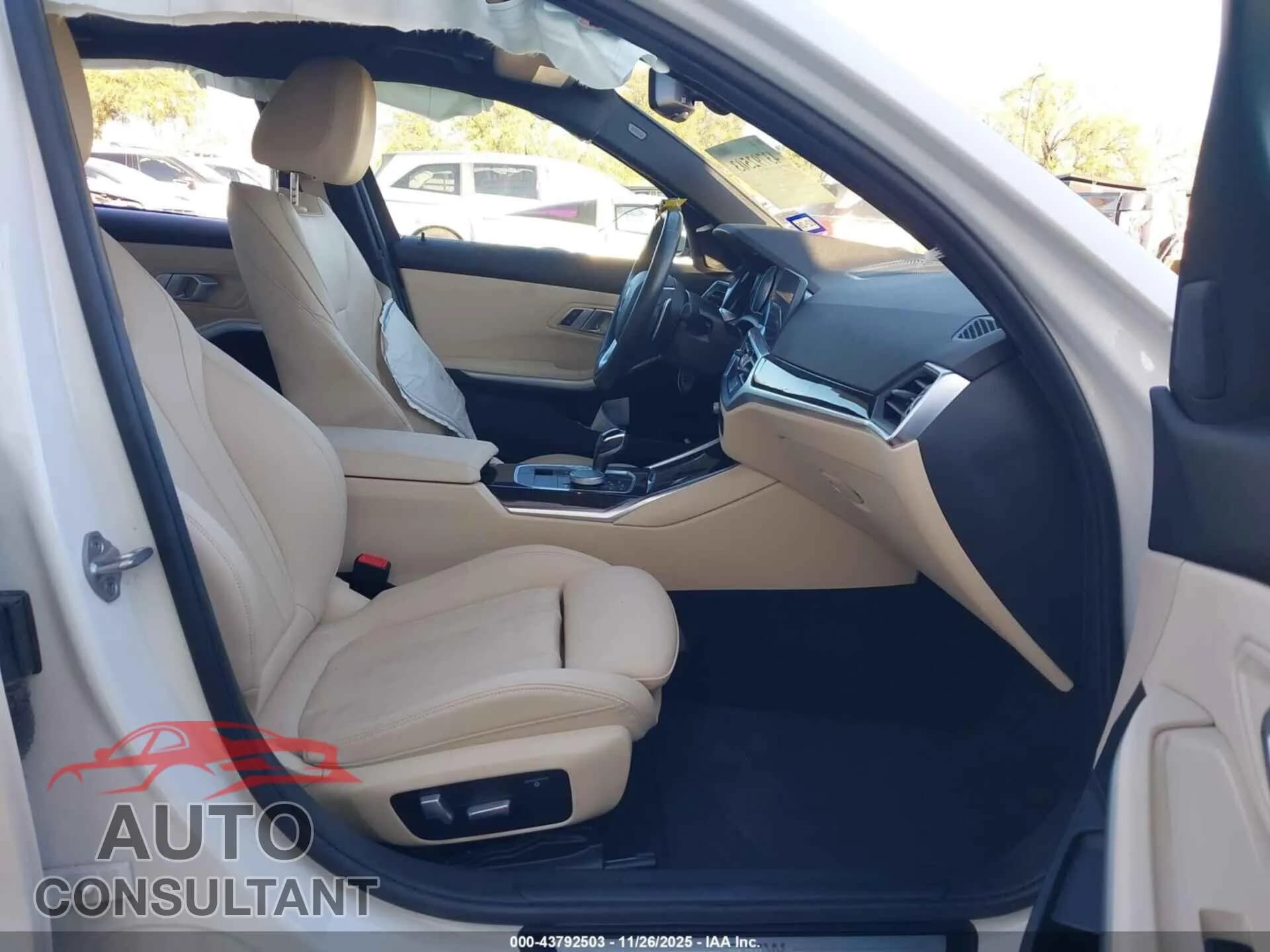 2021 BMW 330I Damaged VIN 3MW5R1J07M8B91098 – interior seats 2021 BMW 330I Damaged VIN 3MW5R1J07M8B91098 – interior seats