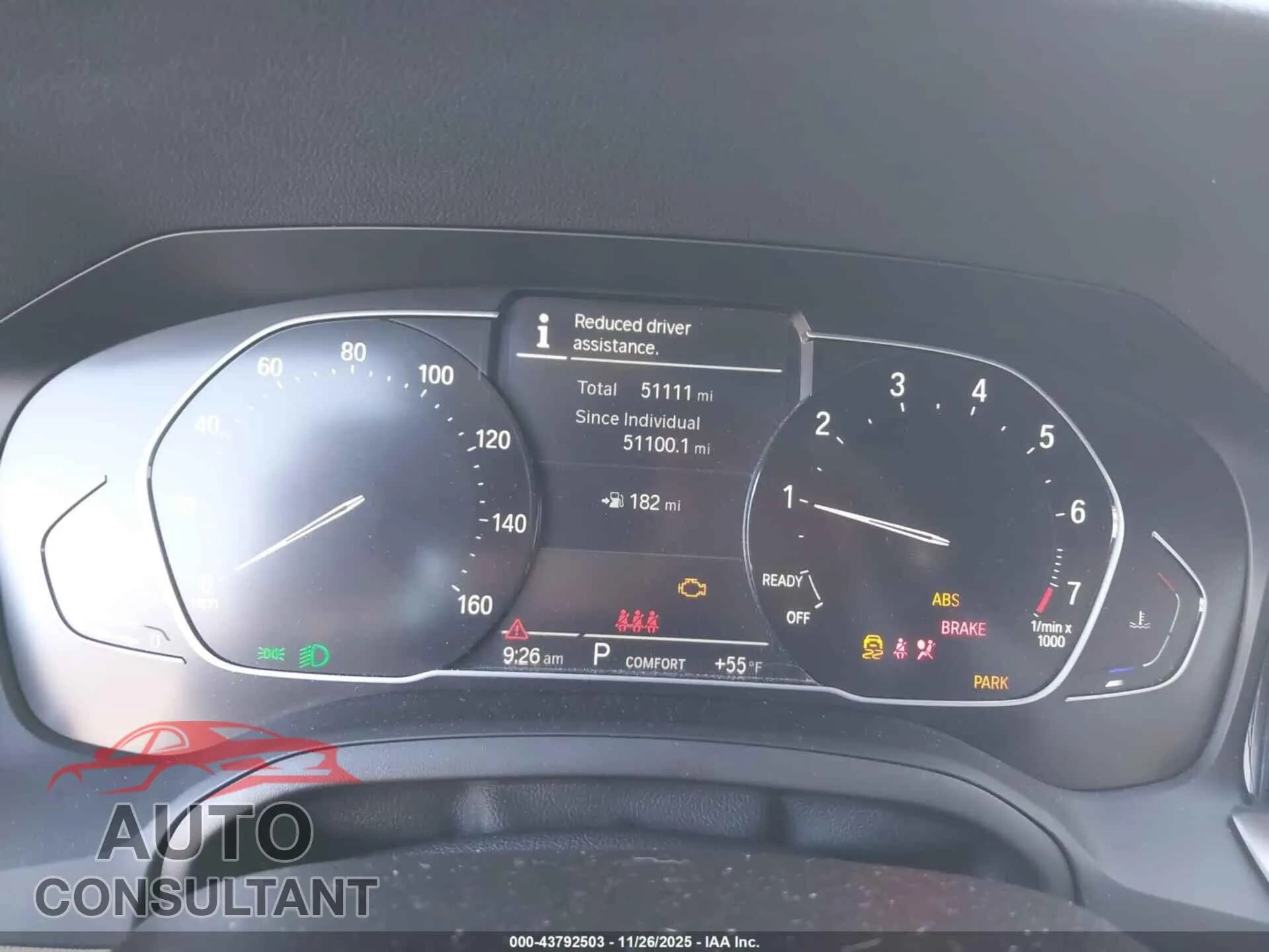 2021 BMW 330I Damaged VIN 3MW5R1J07M8B91098 – exterior detail 2021 BMW 330I Damaged VIN 3MW5R1J07M8B91098 – exterior detail