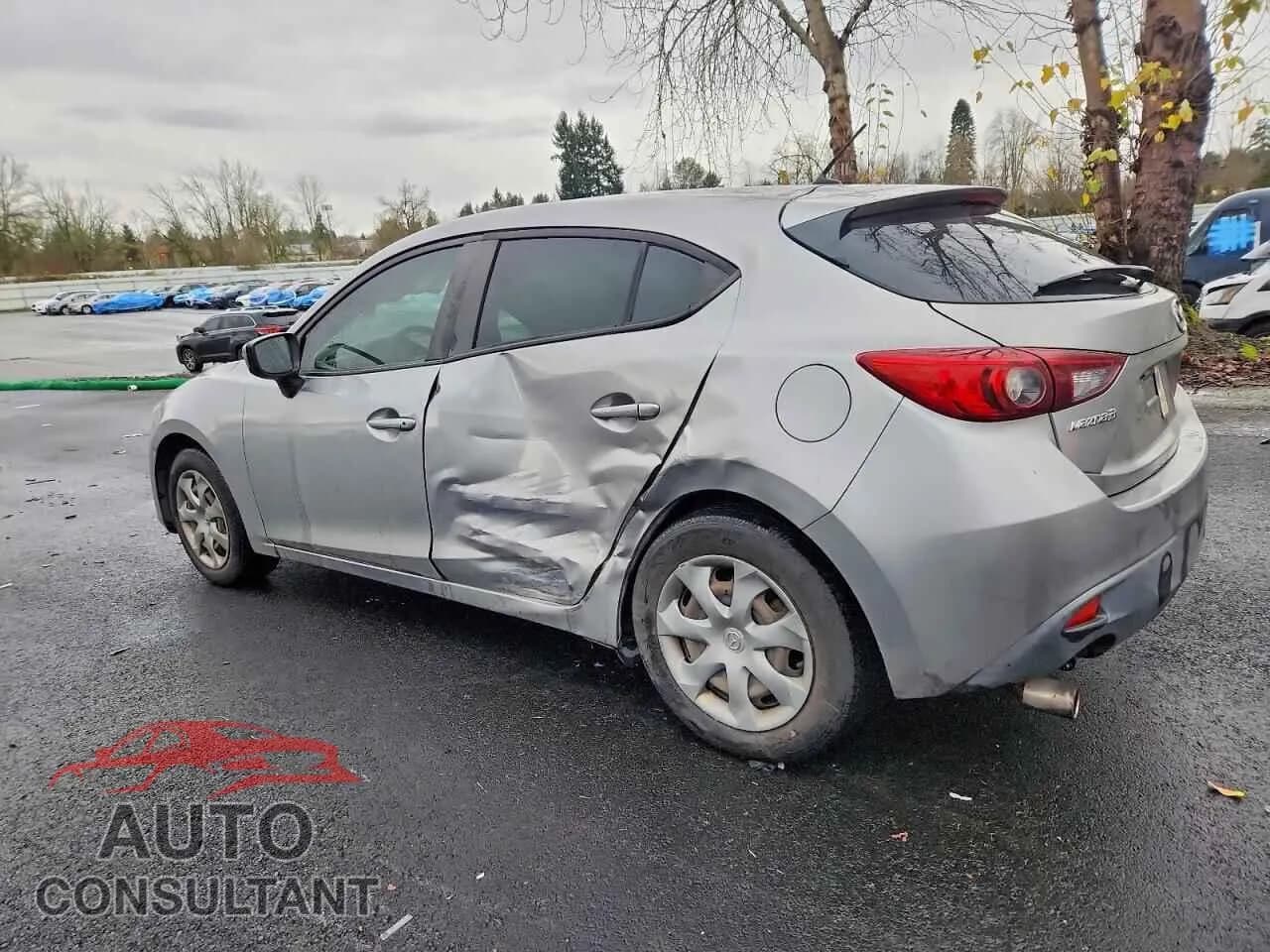 2015 MAZDA 3 Damaged VIN 3MZBM1K78FM158828 – rear exterior 2015 MAZDA 3 Damaged VIN 3MZBM1K78FM158828 – rear exterior
