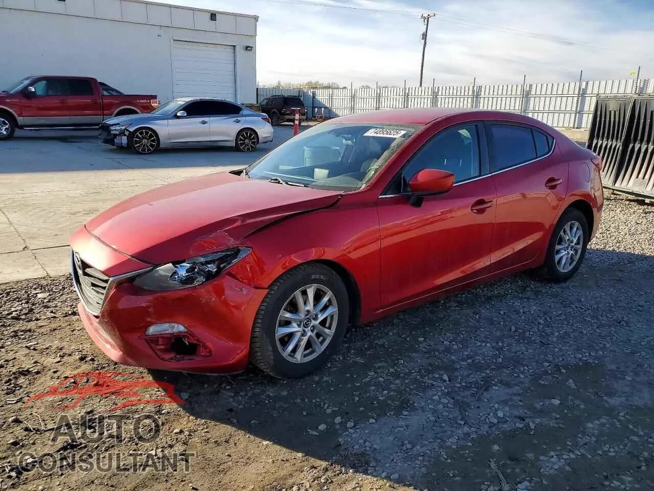 2016 MAZDA 3 Damaged VIN 3MZBM1U76GM283325 – front exterior 2016 MAZDA 3 Damaged VIN 3MZBM1U76GM283325 – front exterior