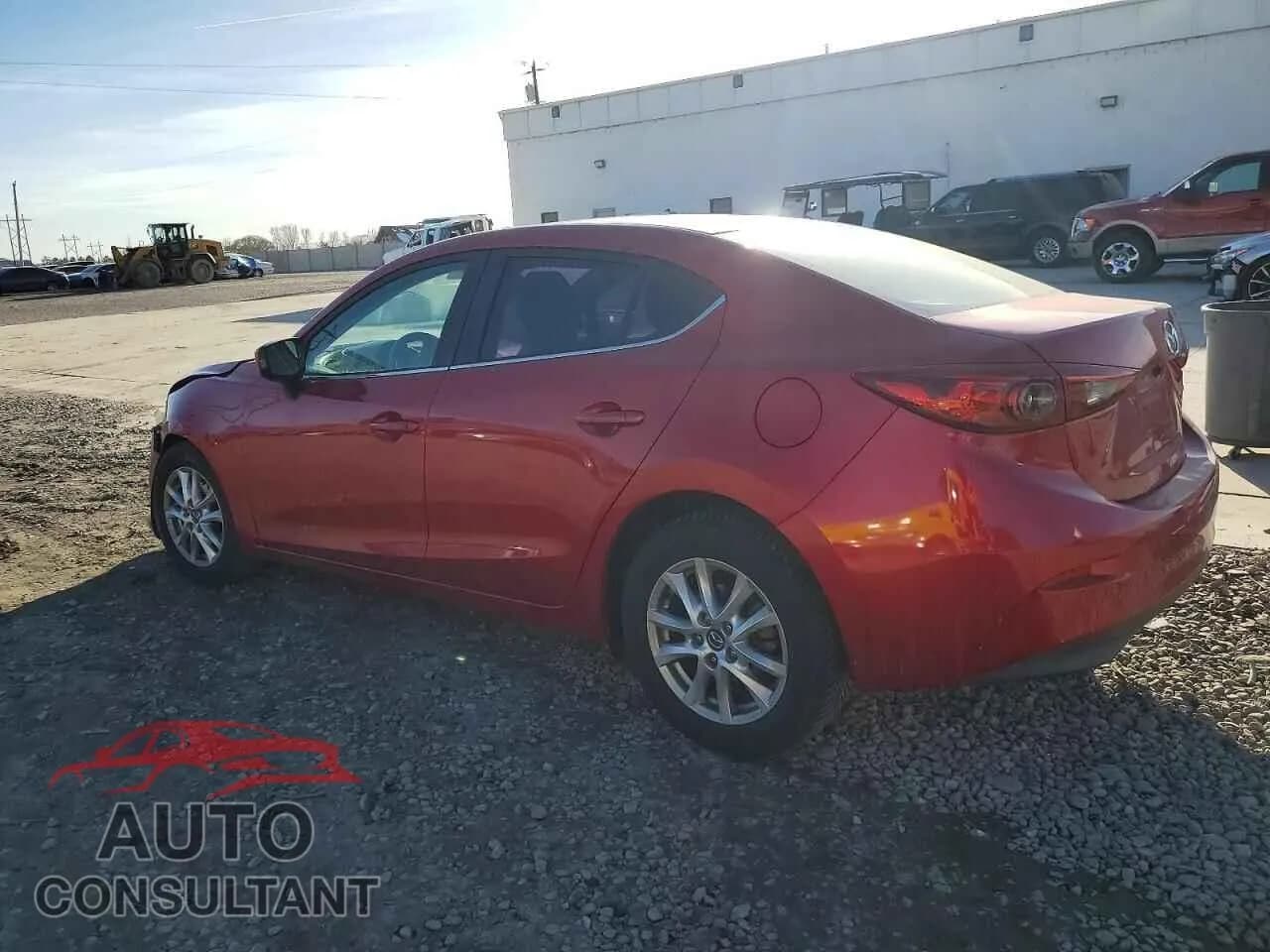 2016 MAZDA 3 Damaged VIN 3MZBM1U76GM283325 – rear exterior 2016 MAZDA 3 Damaged VIN 3MZBM1U76GM283325 – rear exterior