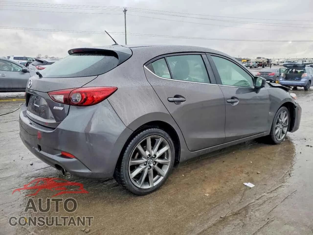 2018 MAZDA 3 Damaged VIN 3MZBN1L33JM265965 – side profile 2018 MAZDA 3 Damaged VIN 3MZBN1L33JM265965 – side profile