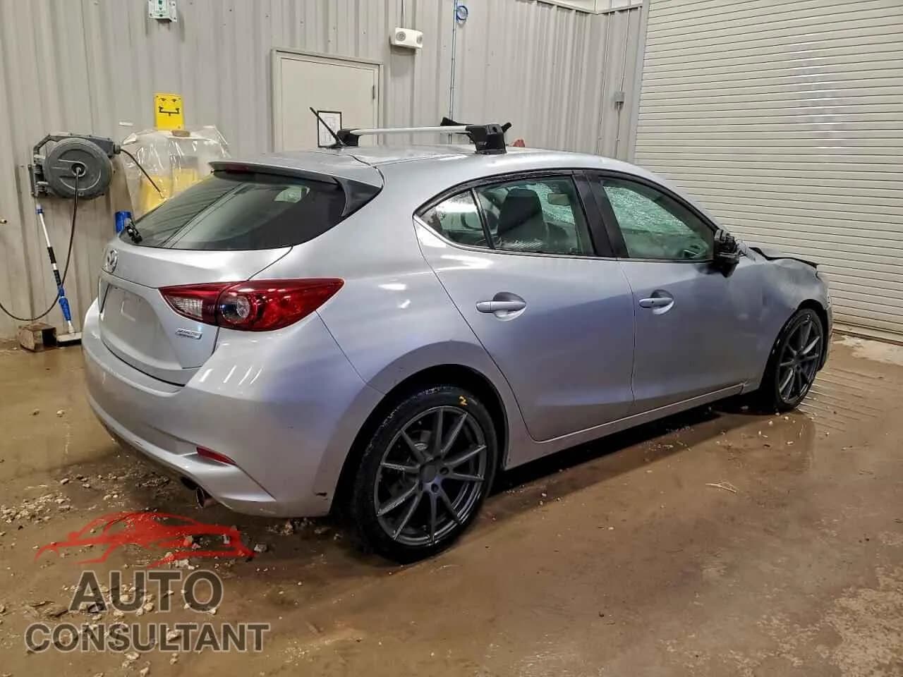 2018 MAZDA 3 Damaged VIN 3MZBN1L34JM267787 – side profile 2018 MAZDA 3 Damaged VIN 3MZBN1L34JM267787 – side profile