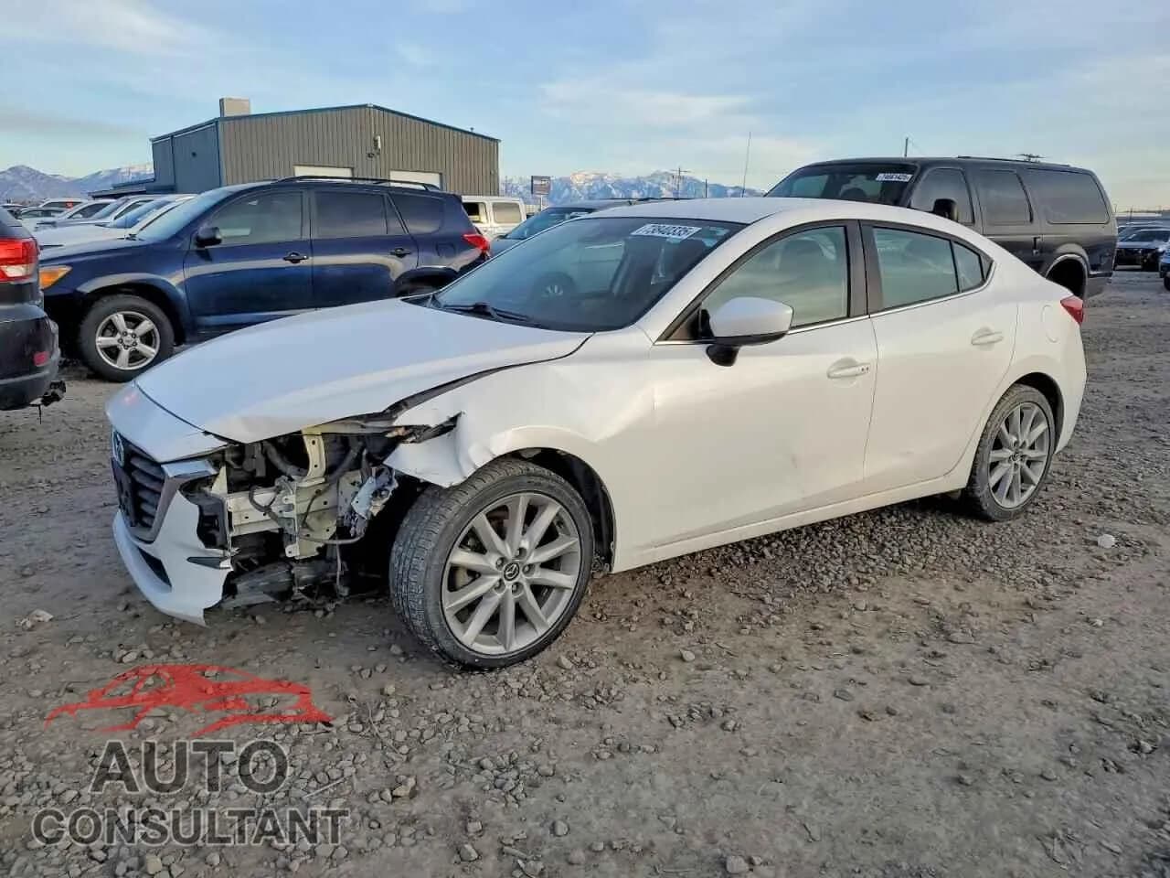 2017 MAZDA 3 Damaged VIN 3MZBN1V73HM127904 – front exterior 2017 MAZDA 3 Damaged VIN 3MZBN1V73HM127904 – front exterior