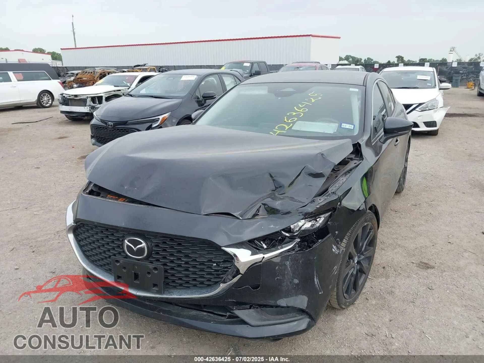 2024 MAZDA MAZDA3 Damaged VIN 3MZBPABM8RM418209 – rear exterior 2024 MAZDA MAZDA3 Damaged VIN 3MZBPABM8RM418209 – rear exterior