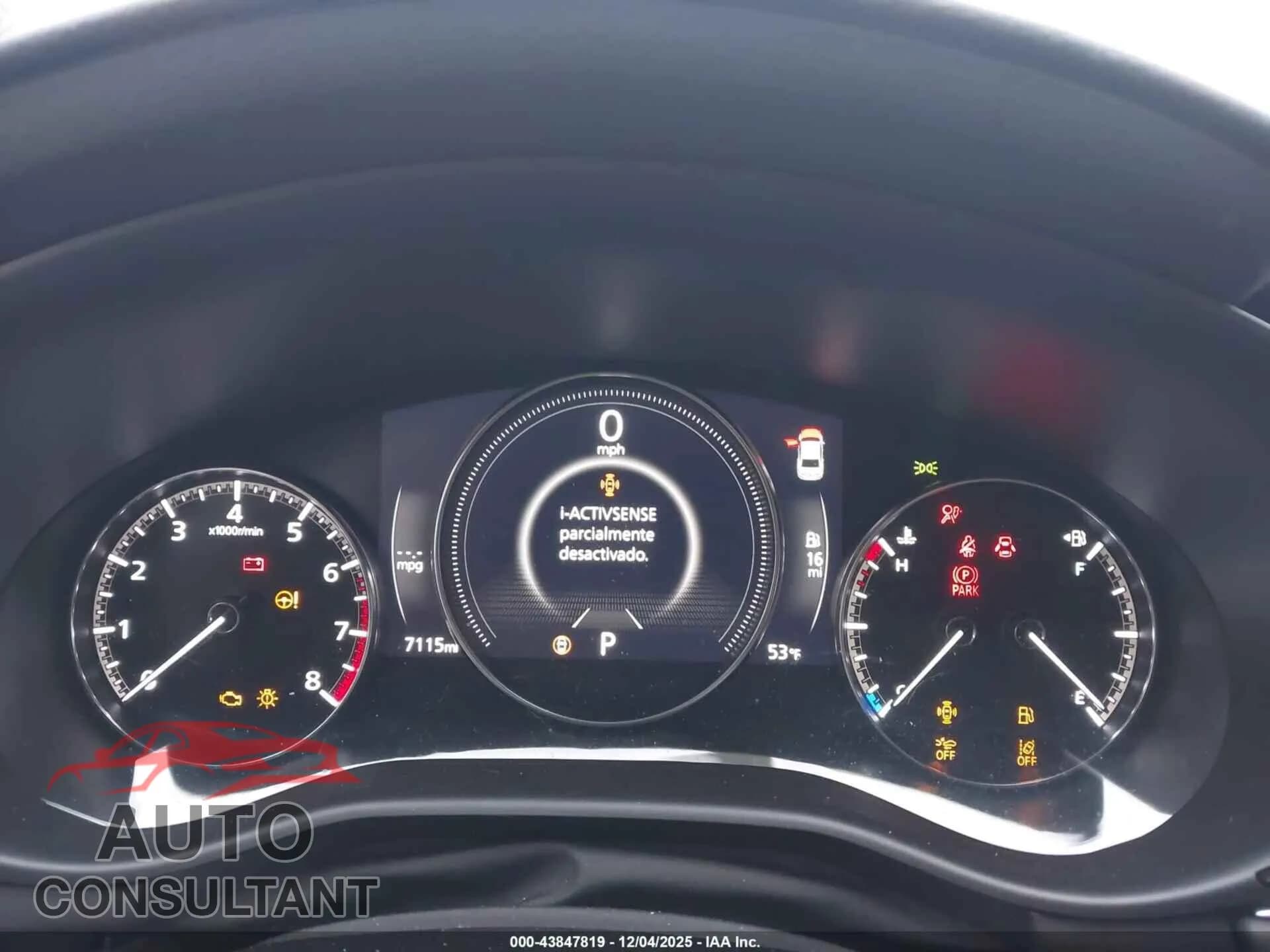 2025 MAZDA MAZDA3 Damaged VIN 3MZBPACM4SM473857 – exterior detail 2025 MAZDA MAZDA3 Damaged VIN 3MZBPACM4SM473857 – exterior detail