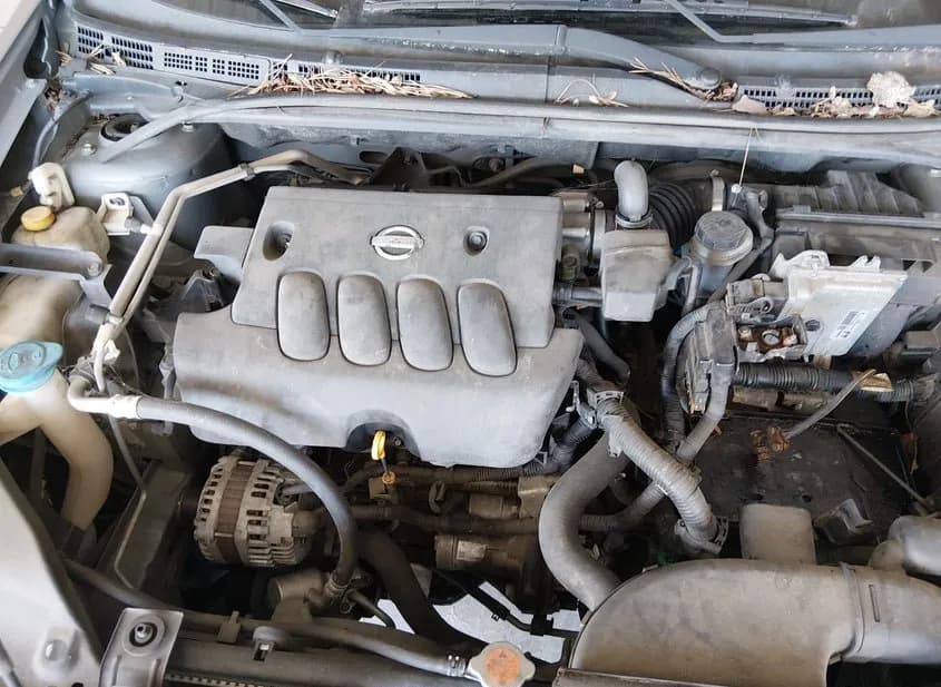 2008 NISSAN Sentra Used VIN 3N1AB61EX8L659832 – trunk area 2008 NISSAN Sentra Used VIN 3N1AB61EX8L659832 – trunk area