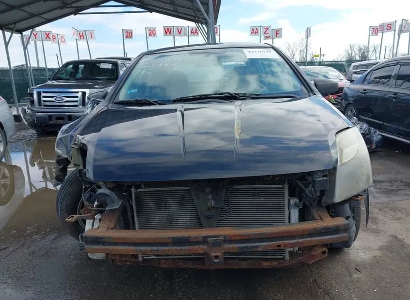 2012 NISSAN Sentra Used VIN 3N1AB6AP3CL724952 – trunk area 2012 NISSAN Sentra Used VIN 3N1AB6AP3CL724952 – trunk area