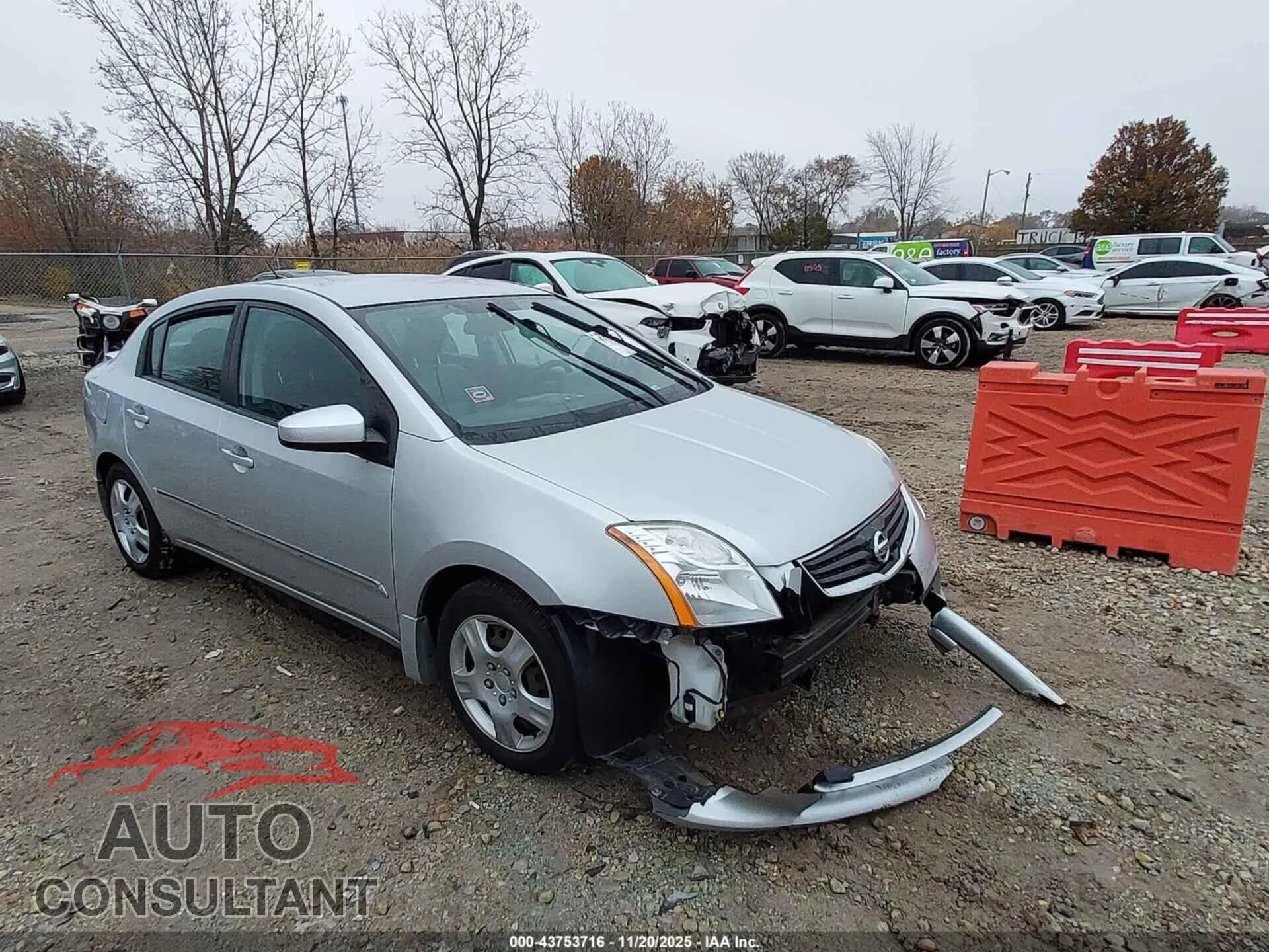 2012 NISSAN SENTRA Damaged VIN 3N1AB6AP5CL650398 – front exterior 2012 NISSAN SENTRA Damaged VIN 3N1AB6AP5CL650398 – front exterior