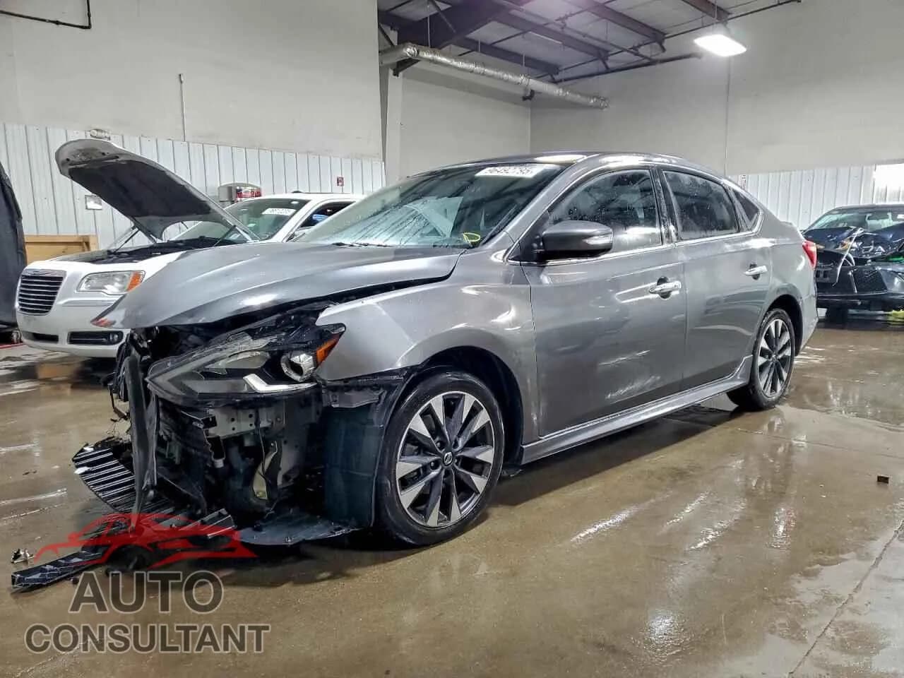 2017 NISSAN SENTRA Damaged VIN 3N1AB7AP1HY216771 – front exterior 2017 NISSAN SENTRA Damaged VIN 3N1AB7AP1HY216771 – front exterior